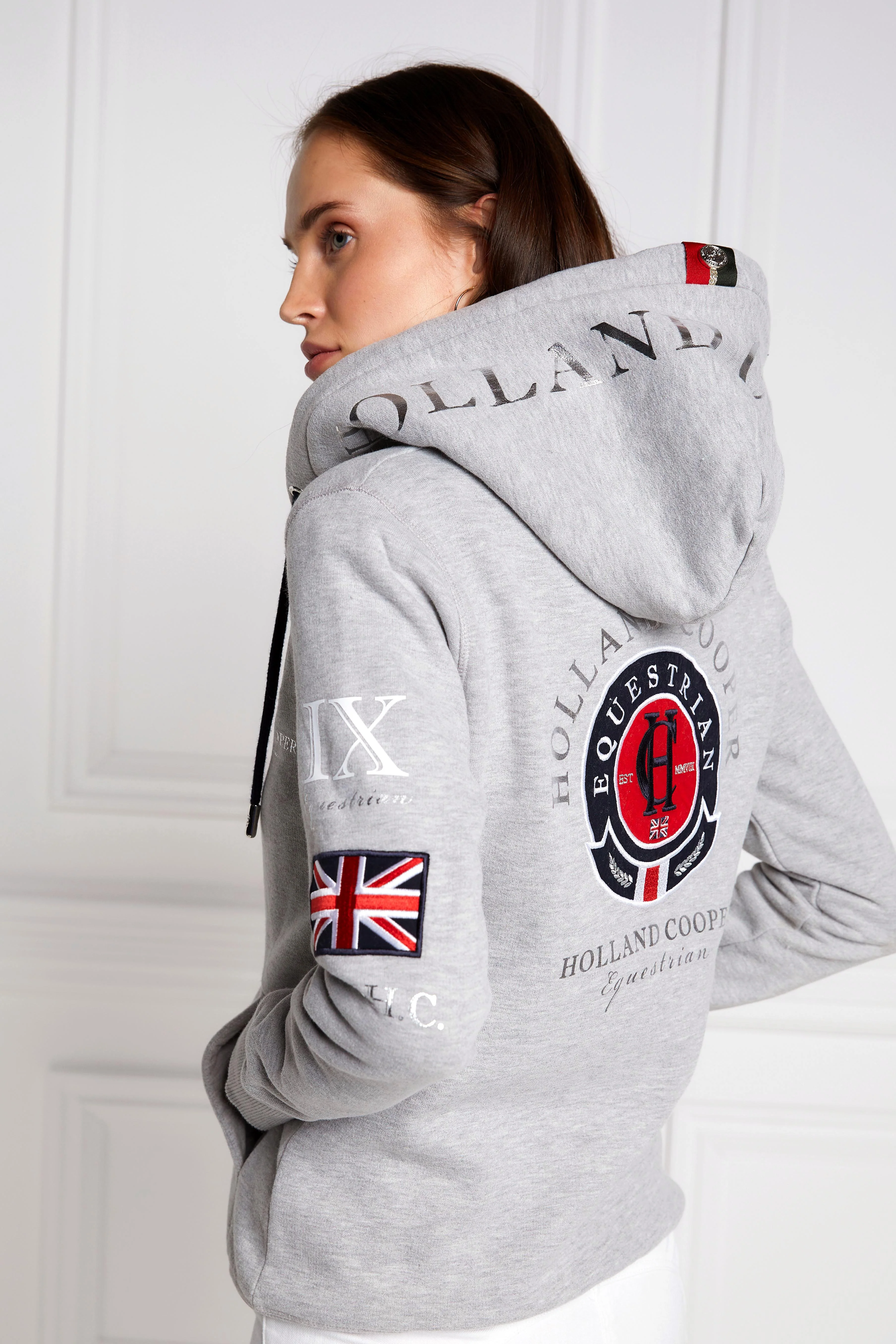 Team Hoodie (Grey Marl) - Image 3