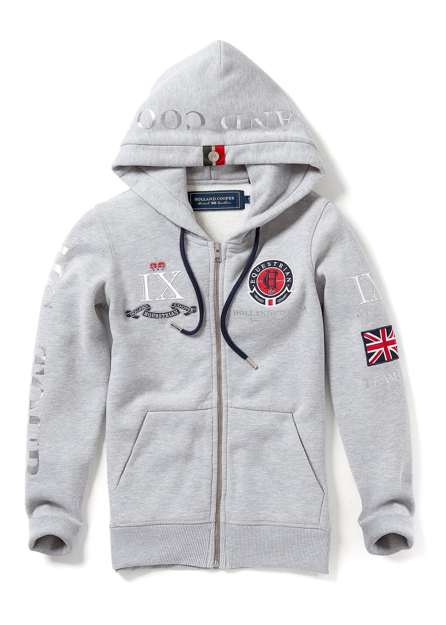Team Hoodie (Grey Marl) - Image 4