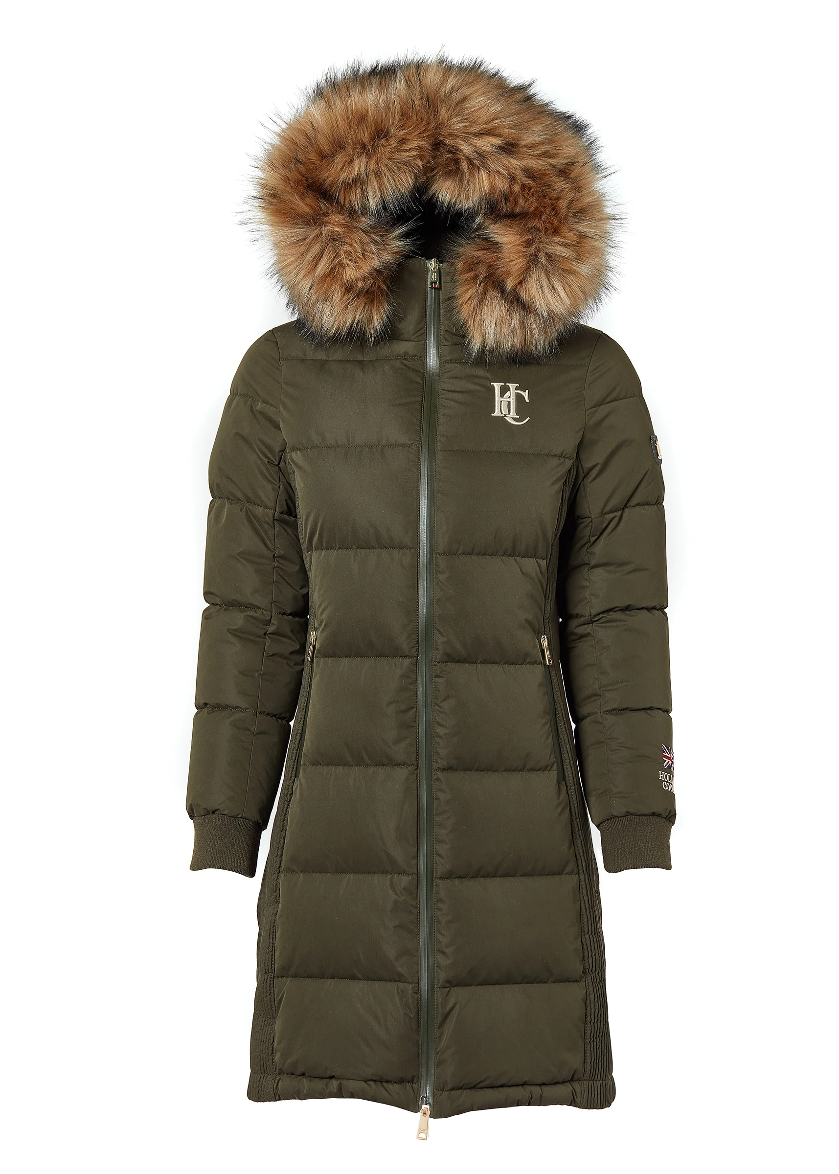 Team Padded Coat (Khaki) - Image 4
