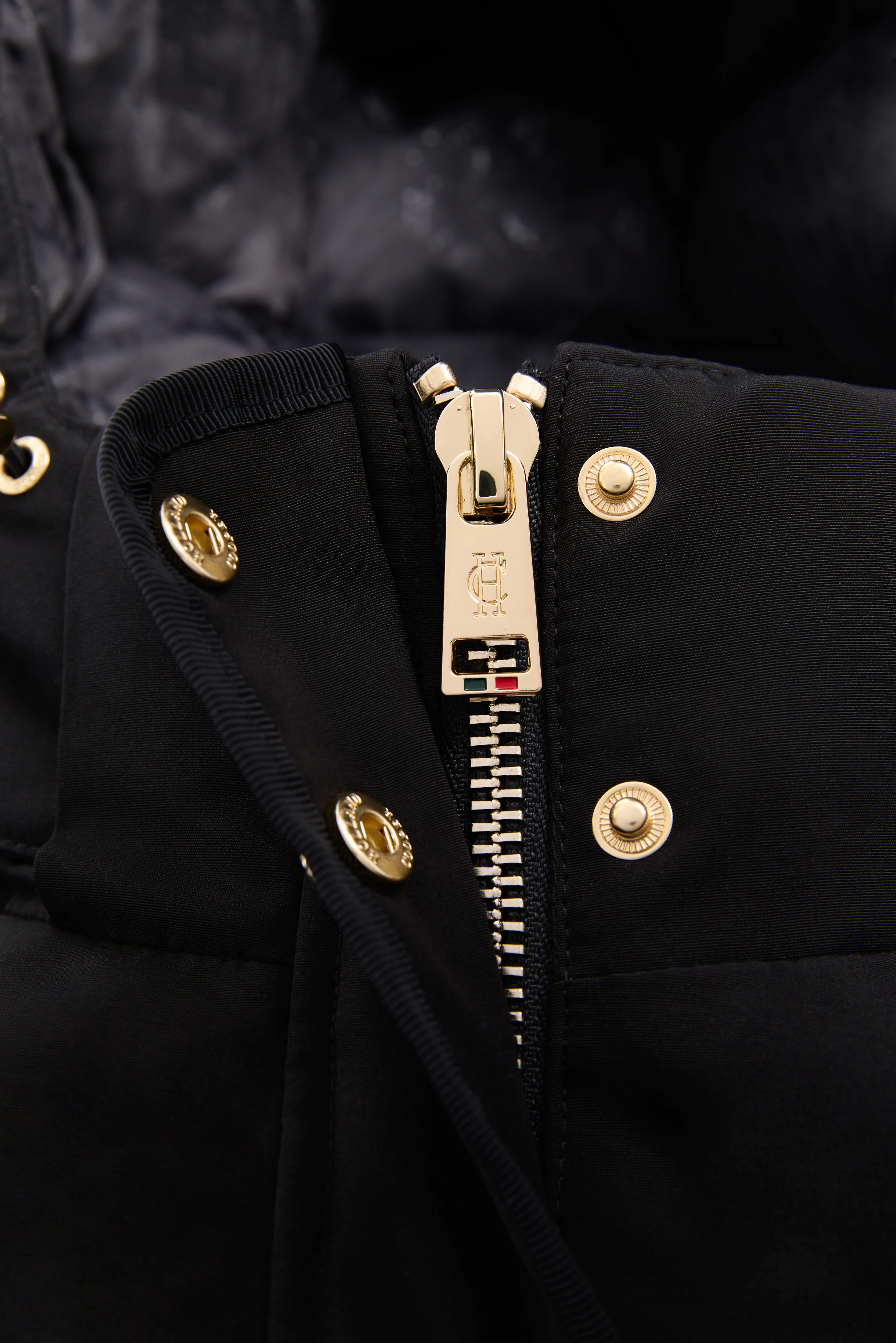 Team Waterproof Coat (Black) - Image 9