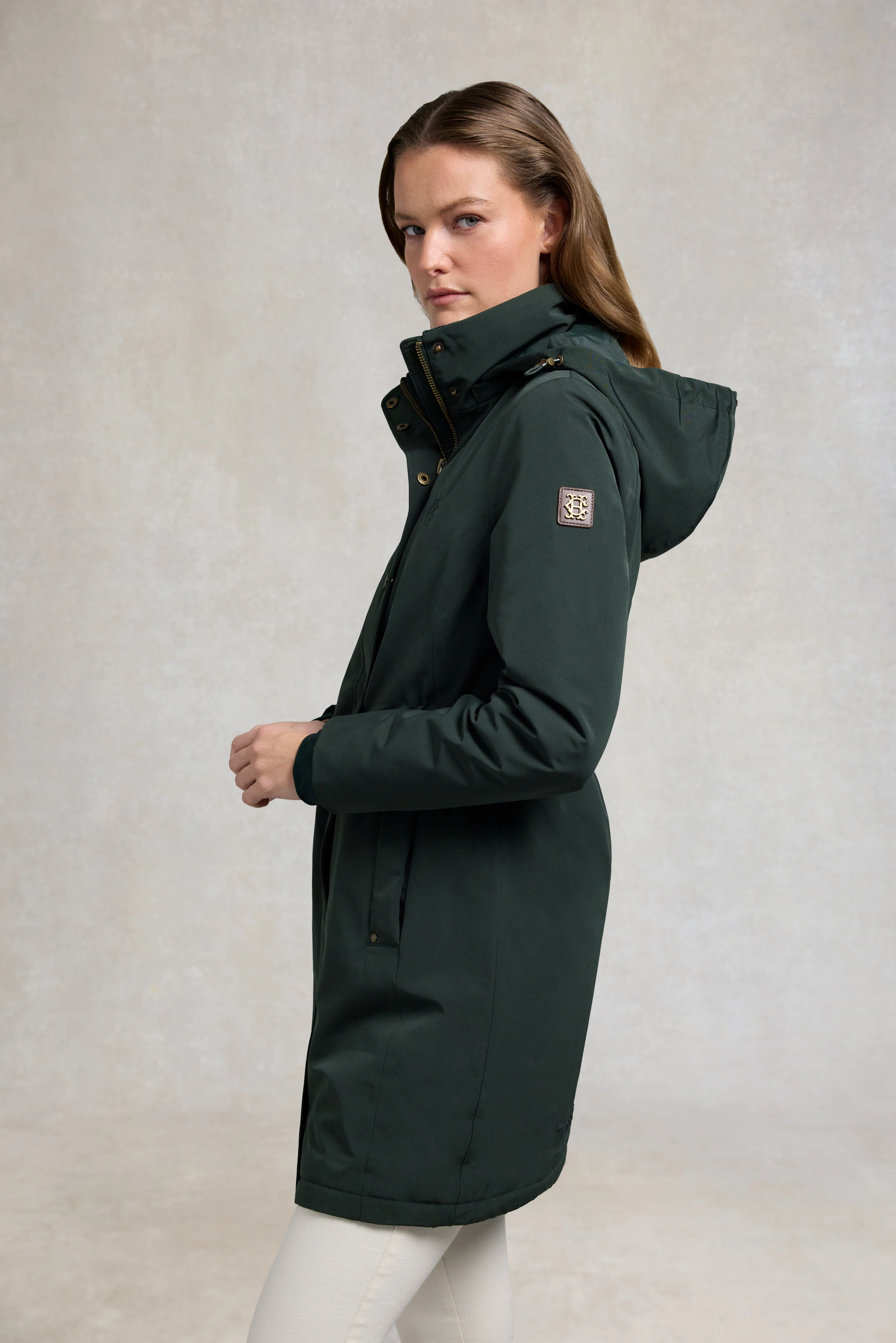 Team Waterproof Coat (Ivy Green) - Image 2