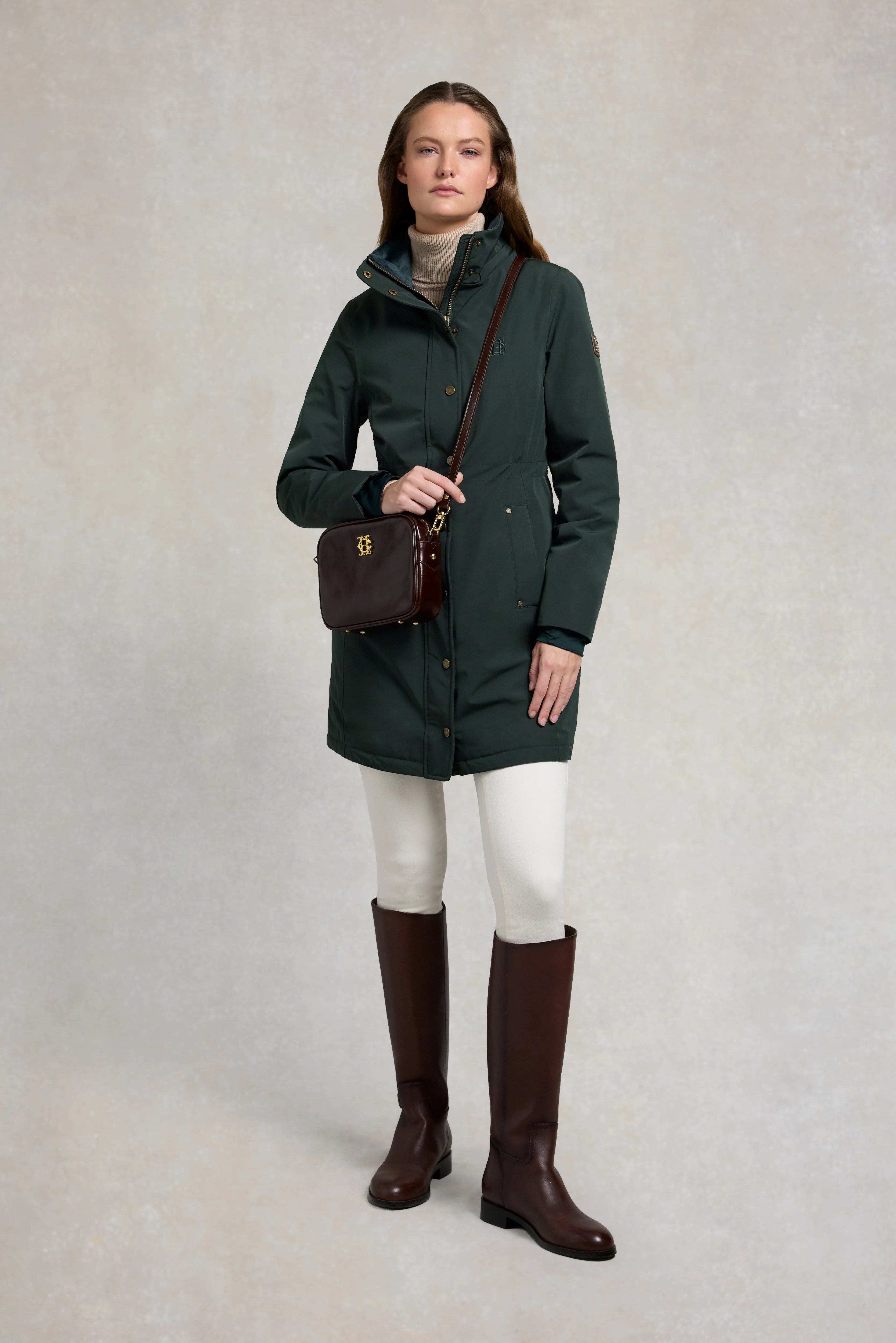 Team Waterproof Coat (Ivy Green) - Image 3