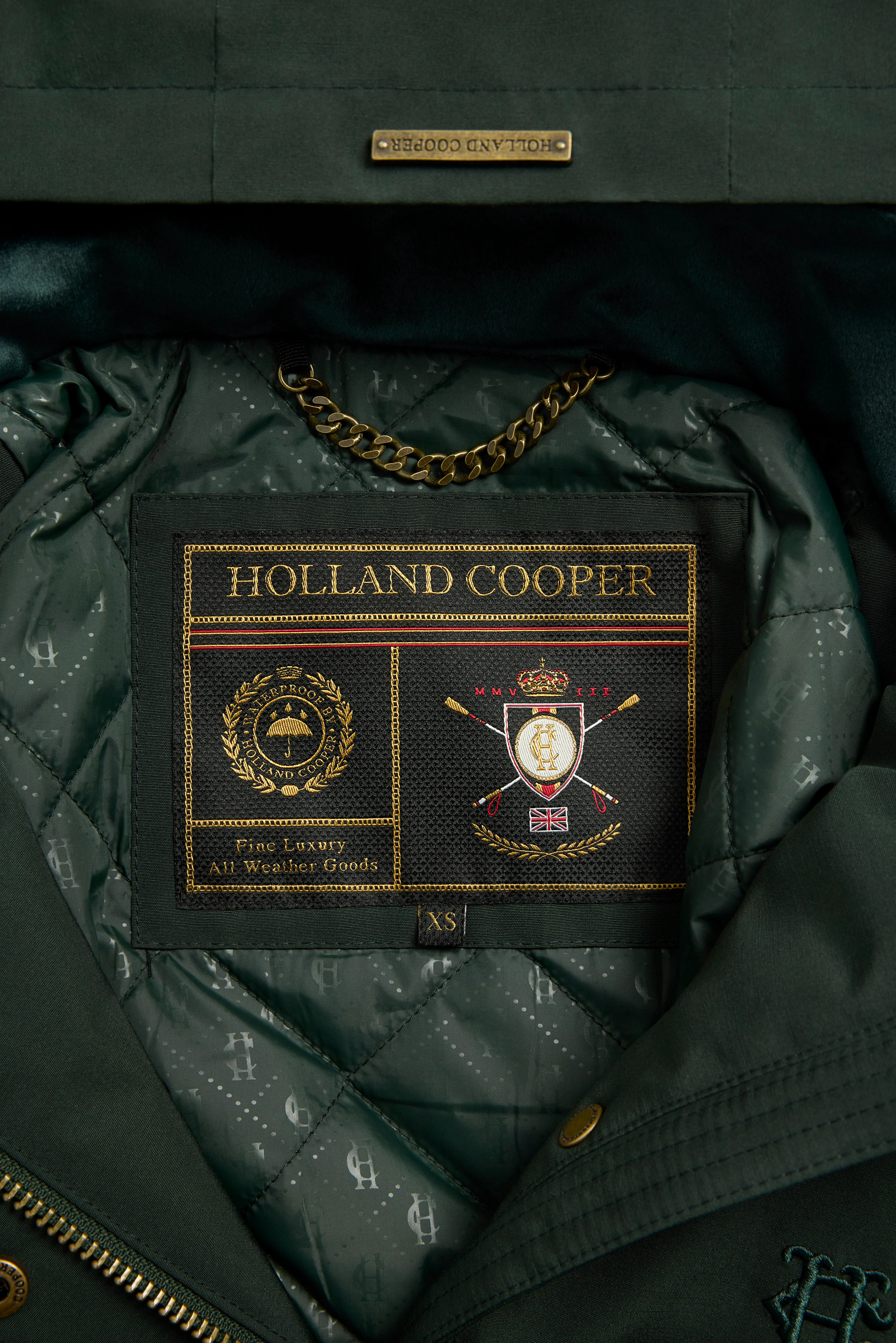 Team Waterproof Coat (Ivy Green) - Image 7