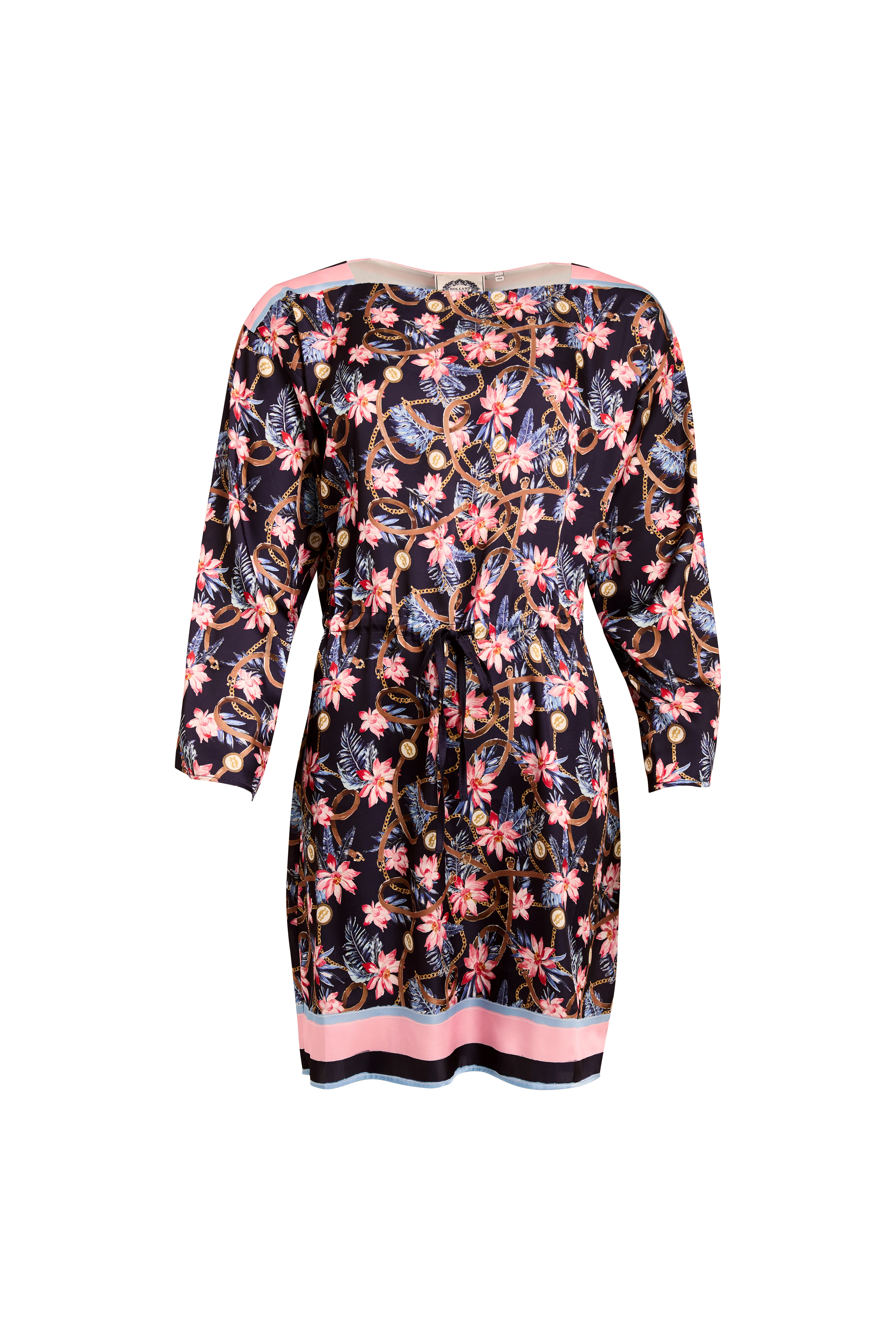 Thalia Mini Dress (Seychelles Navy) - Image 4