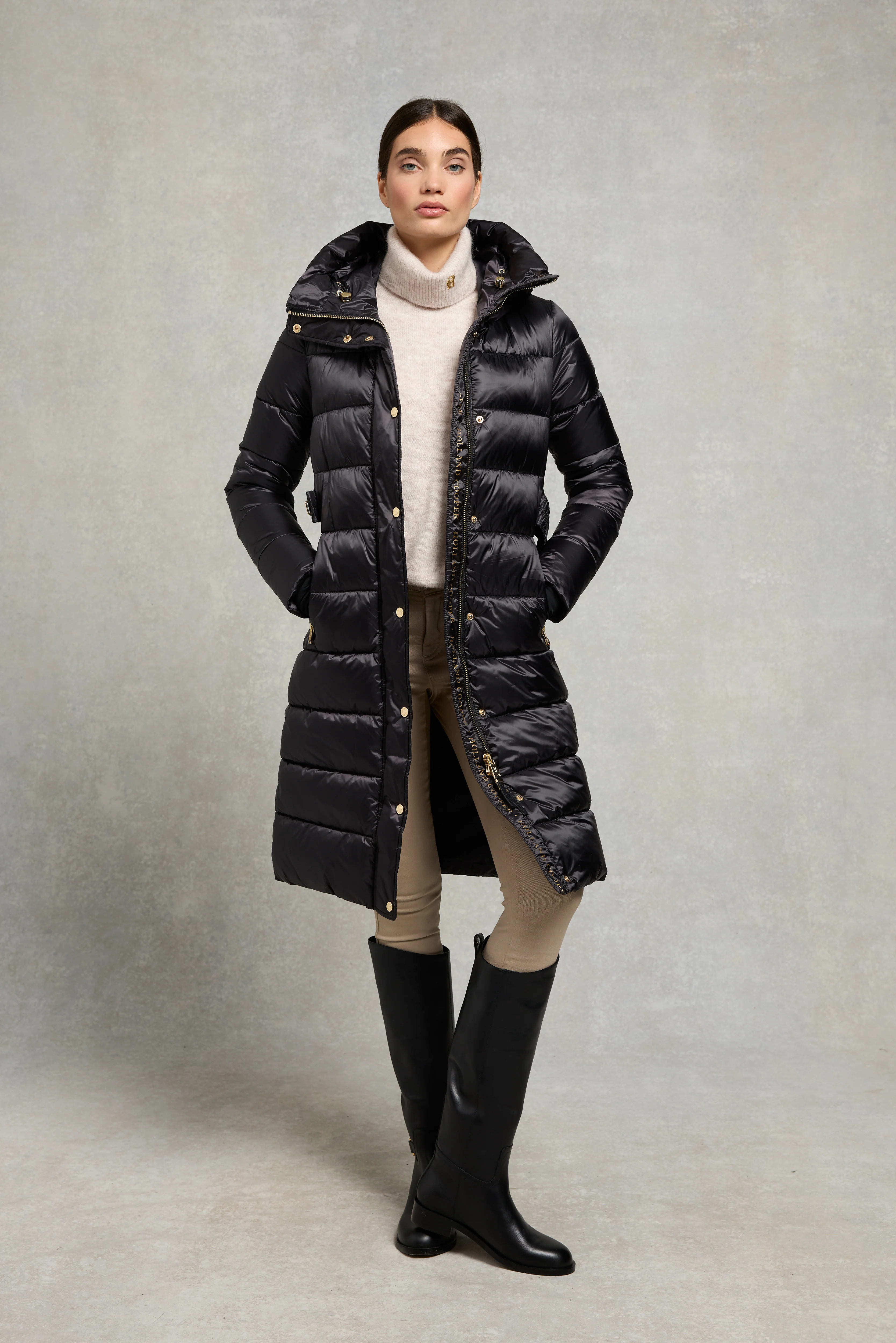 The Arosa Coat (Black) - Image 2