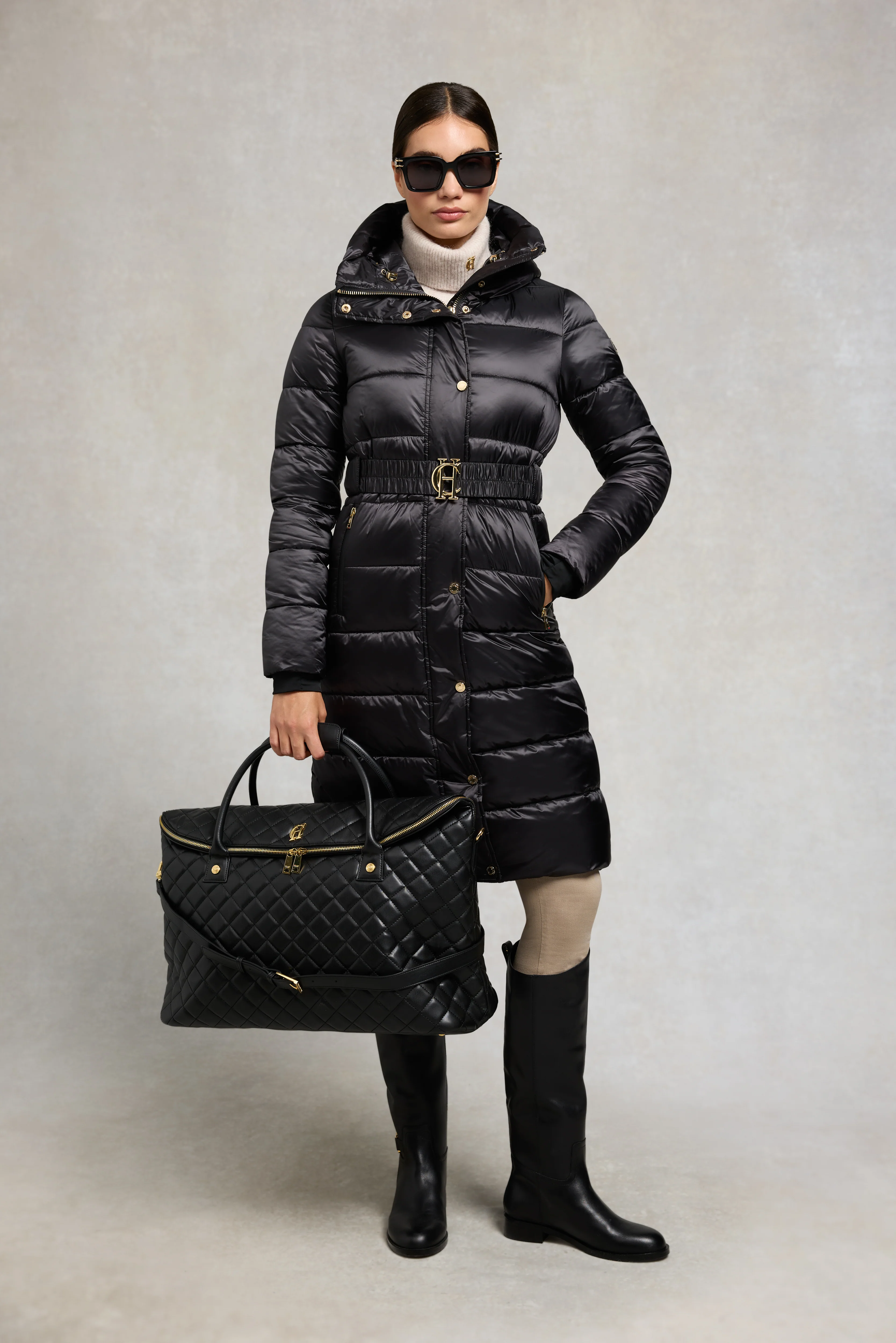 The Arosa Coat (Black) - Image 3