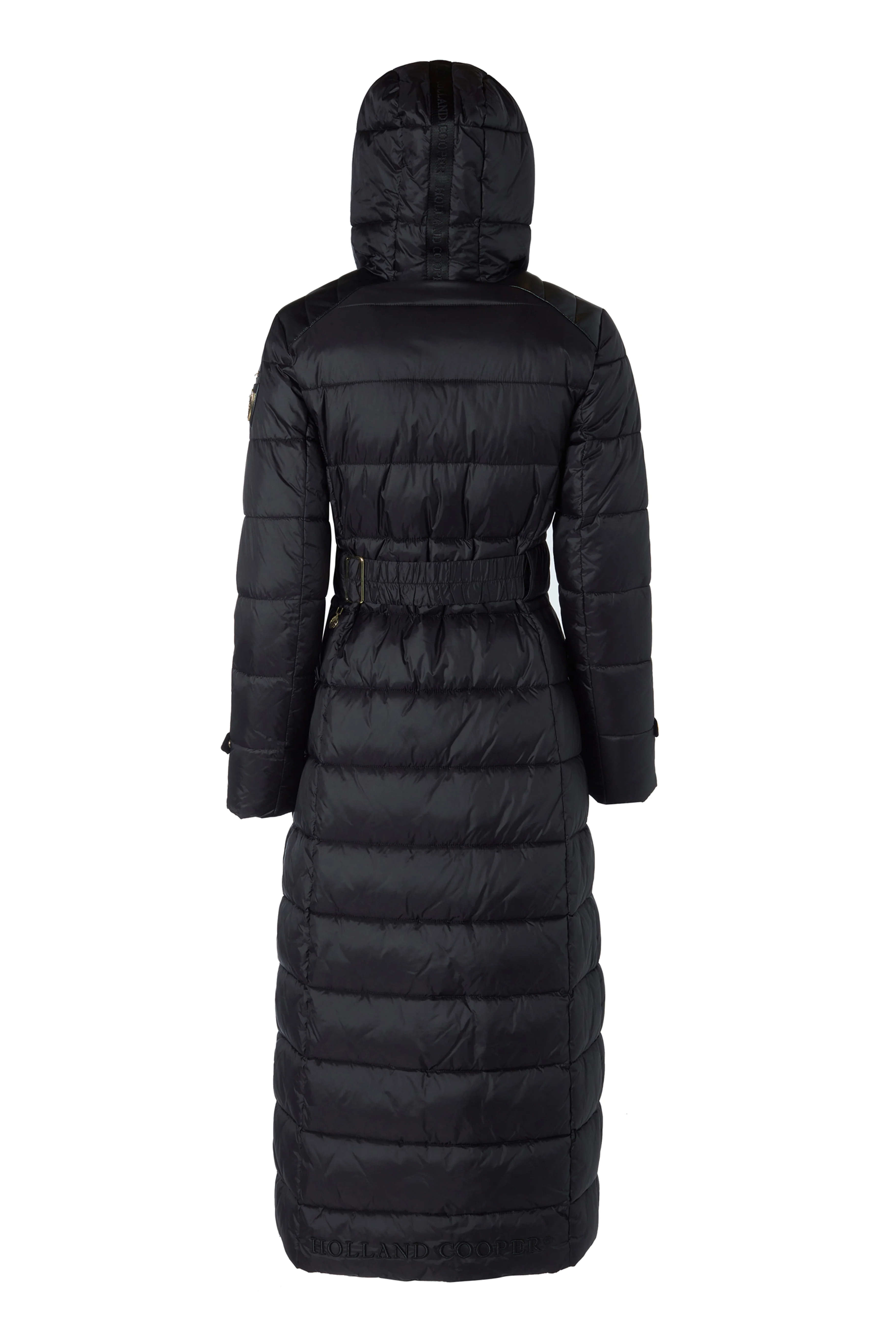 The Arosa Longline Coat (Black) - Image 10