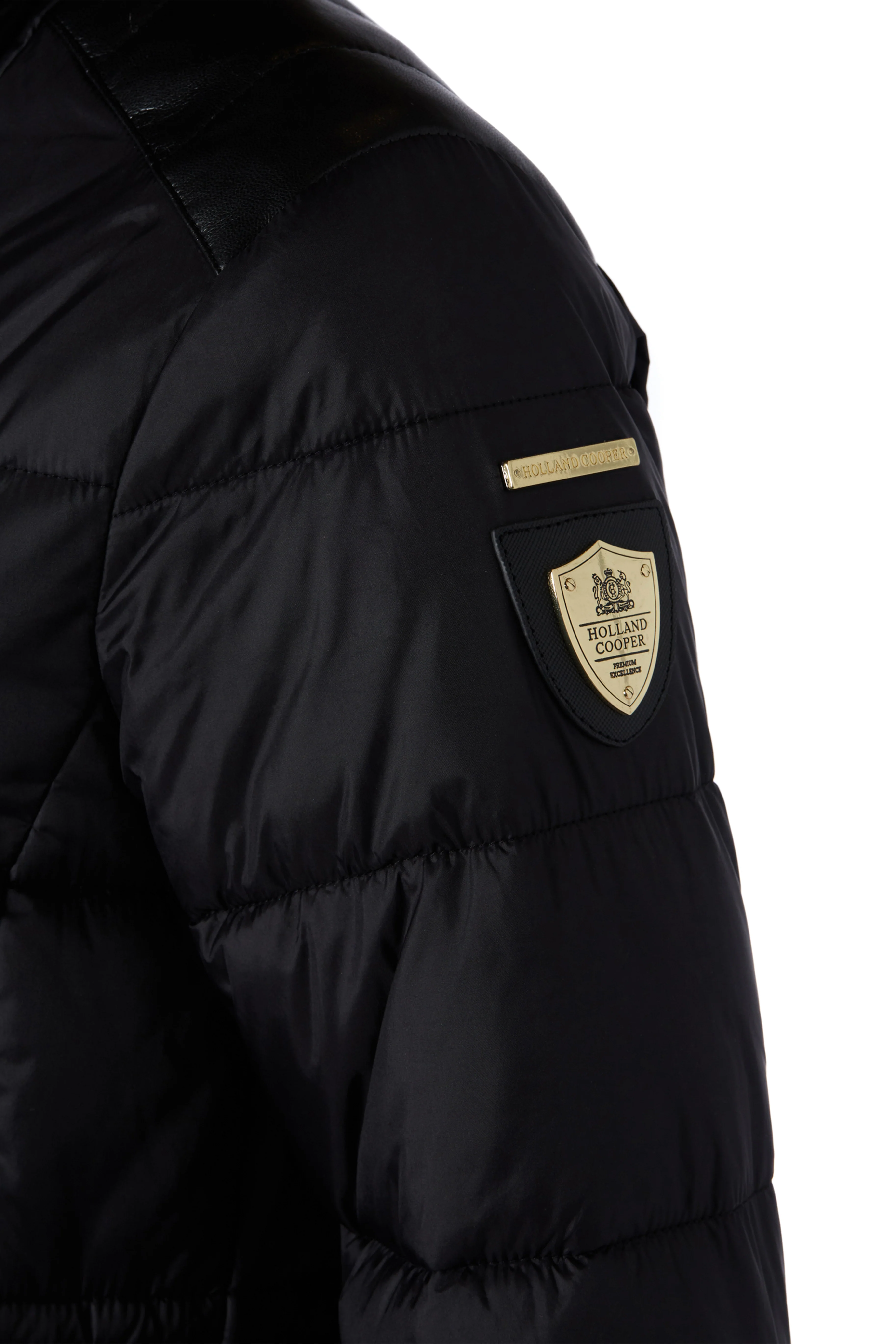 The Arosa Longline Coat (Black) - Image 7