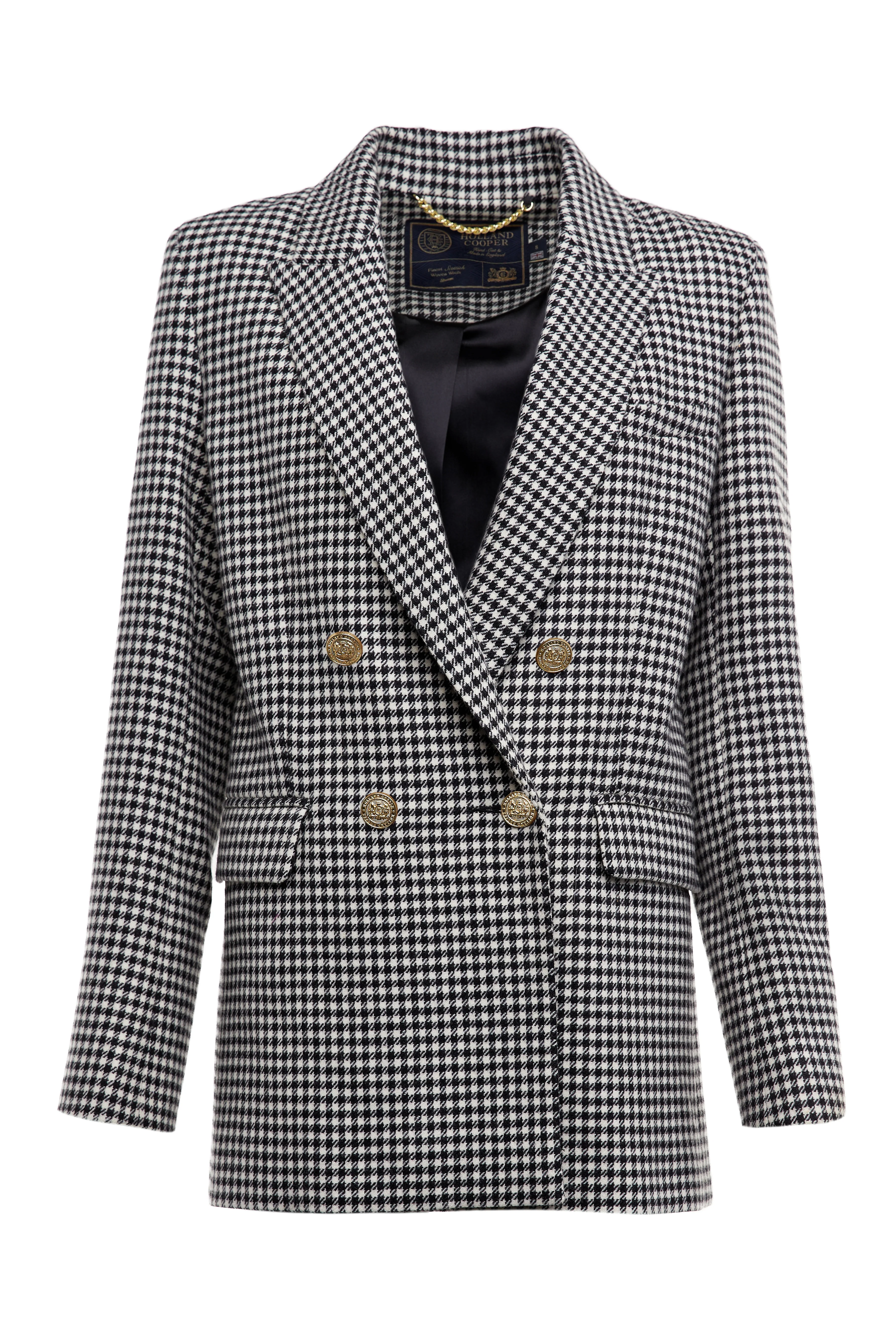 The Black & White Puppy Tooth Suit - Image 4