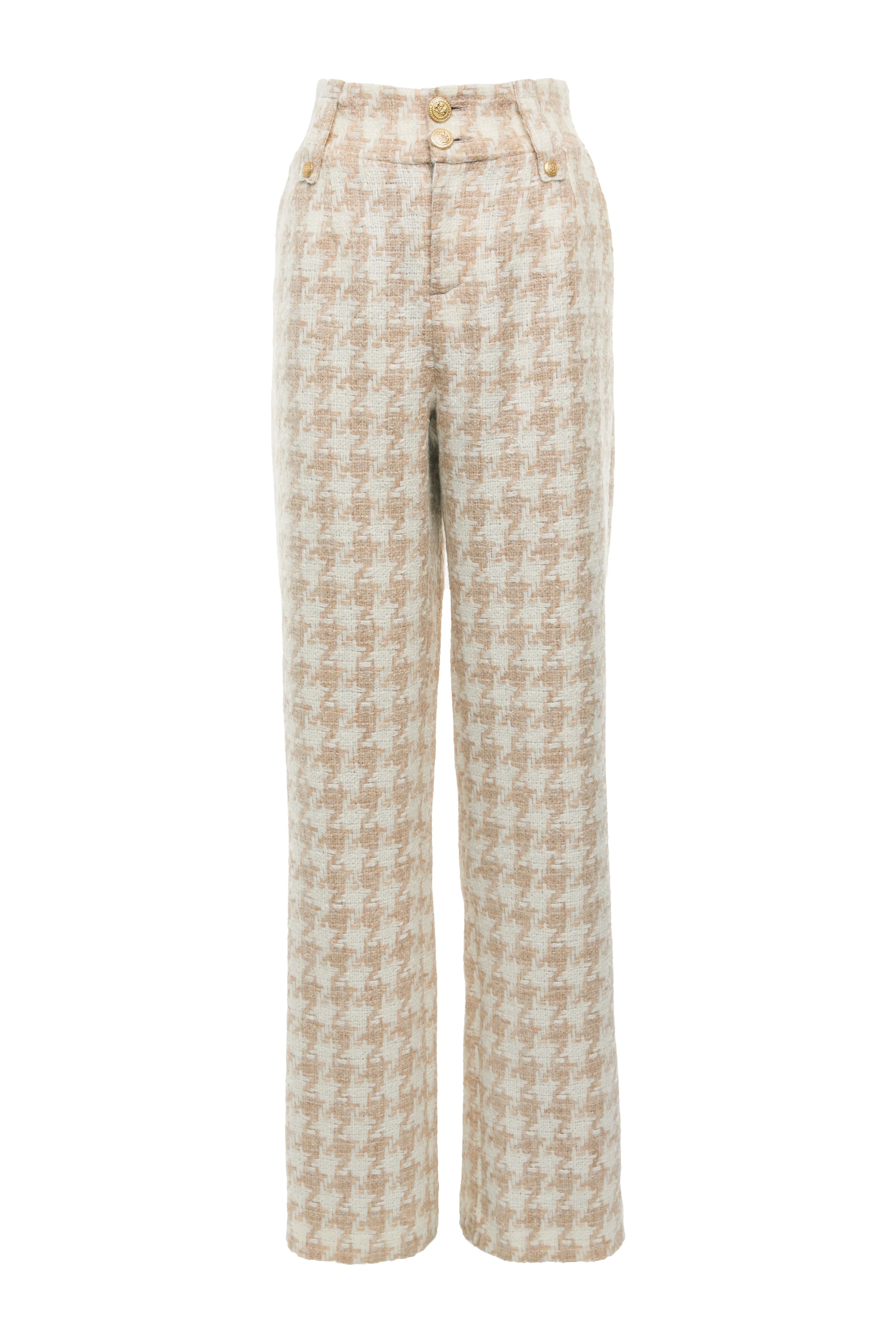 The Camel Houndstooth Suit - Image 5