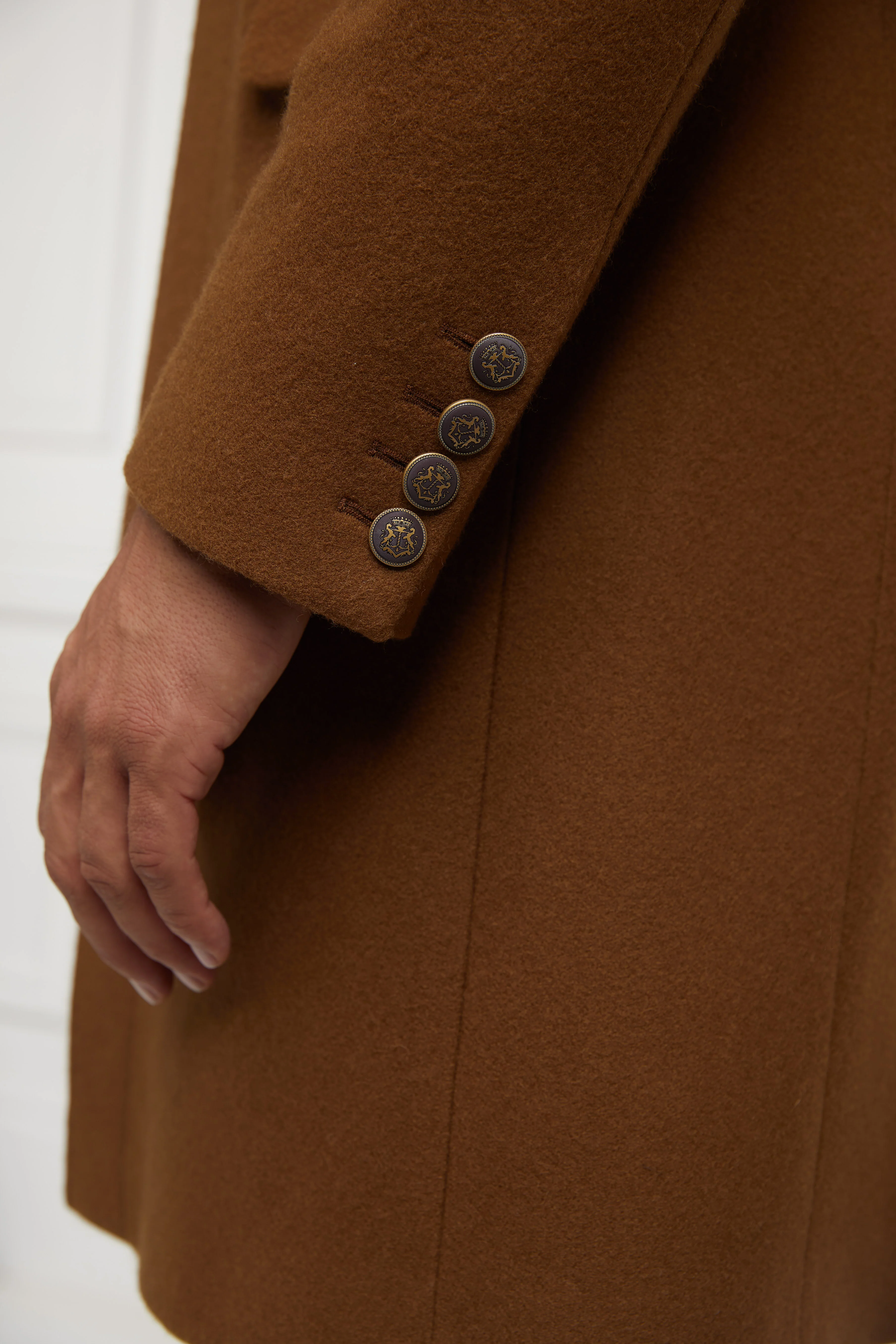 The Cheltenham Coat (Dark Camel) - Image 11