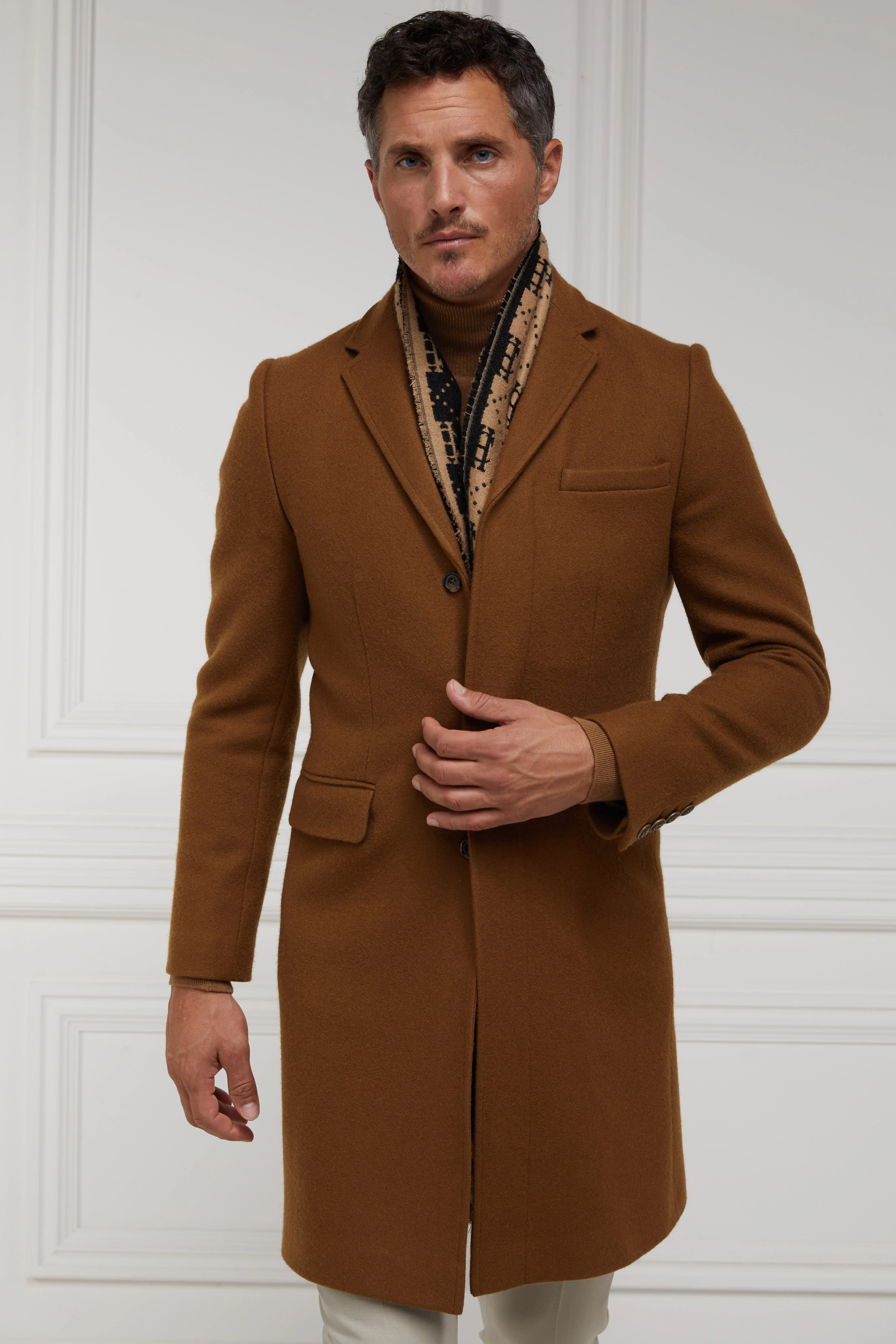 The Cheltenham Coat (Dark Camel) - Image 2