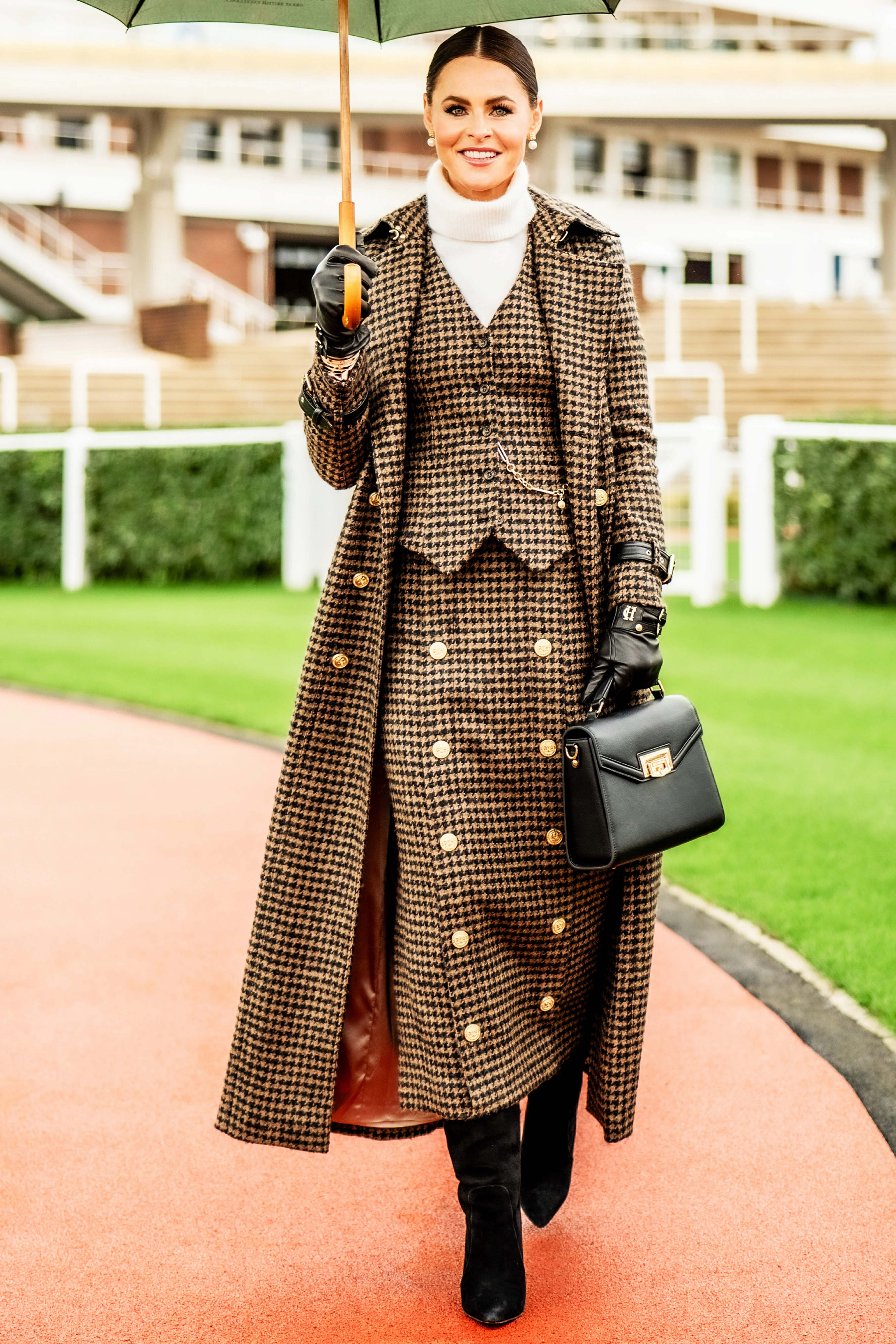 The Chocolate Houndstooth Suit - Image 2