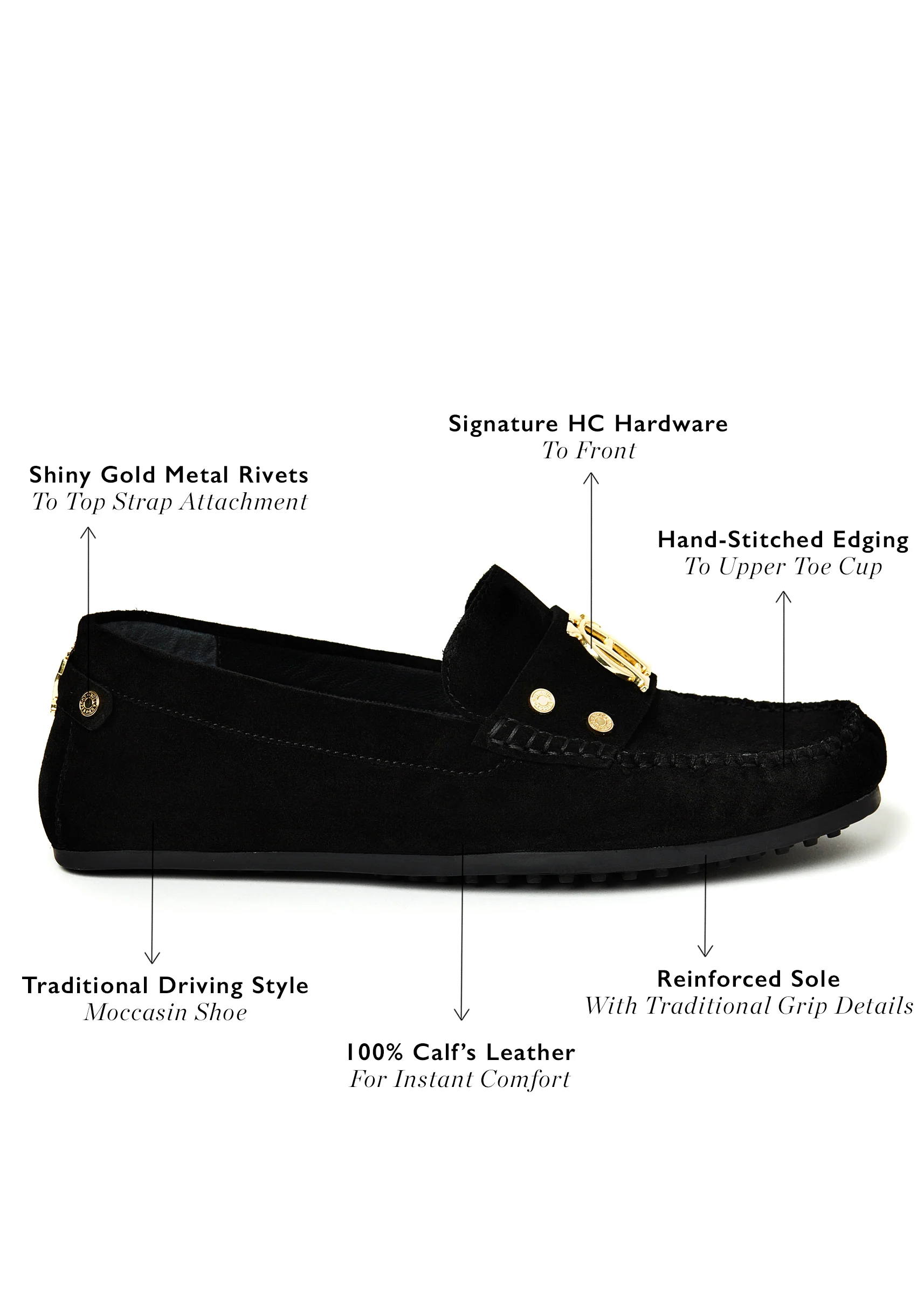 The Driving Loafer (Black) - Image 6