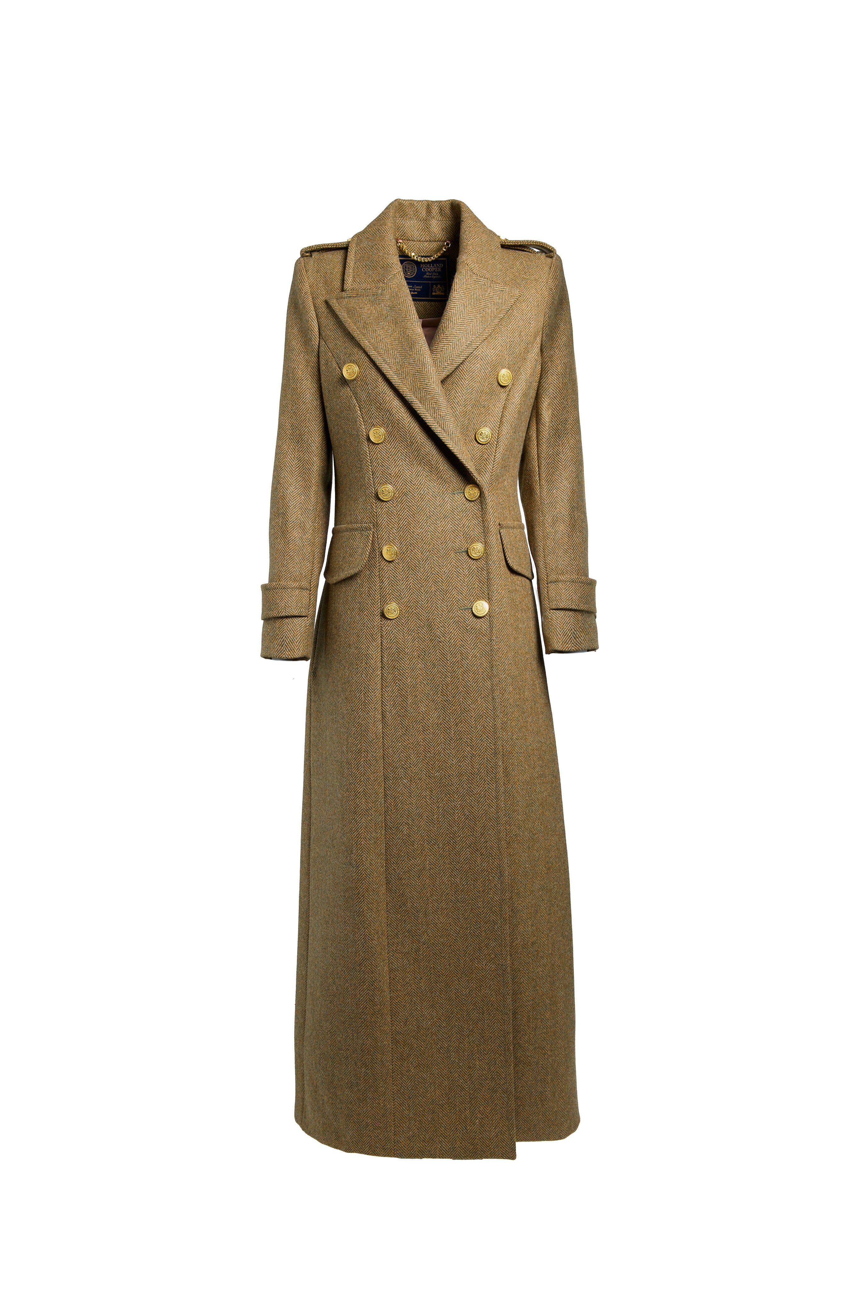 The Great Coat (Moss Herringbone) - Image 4