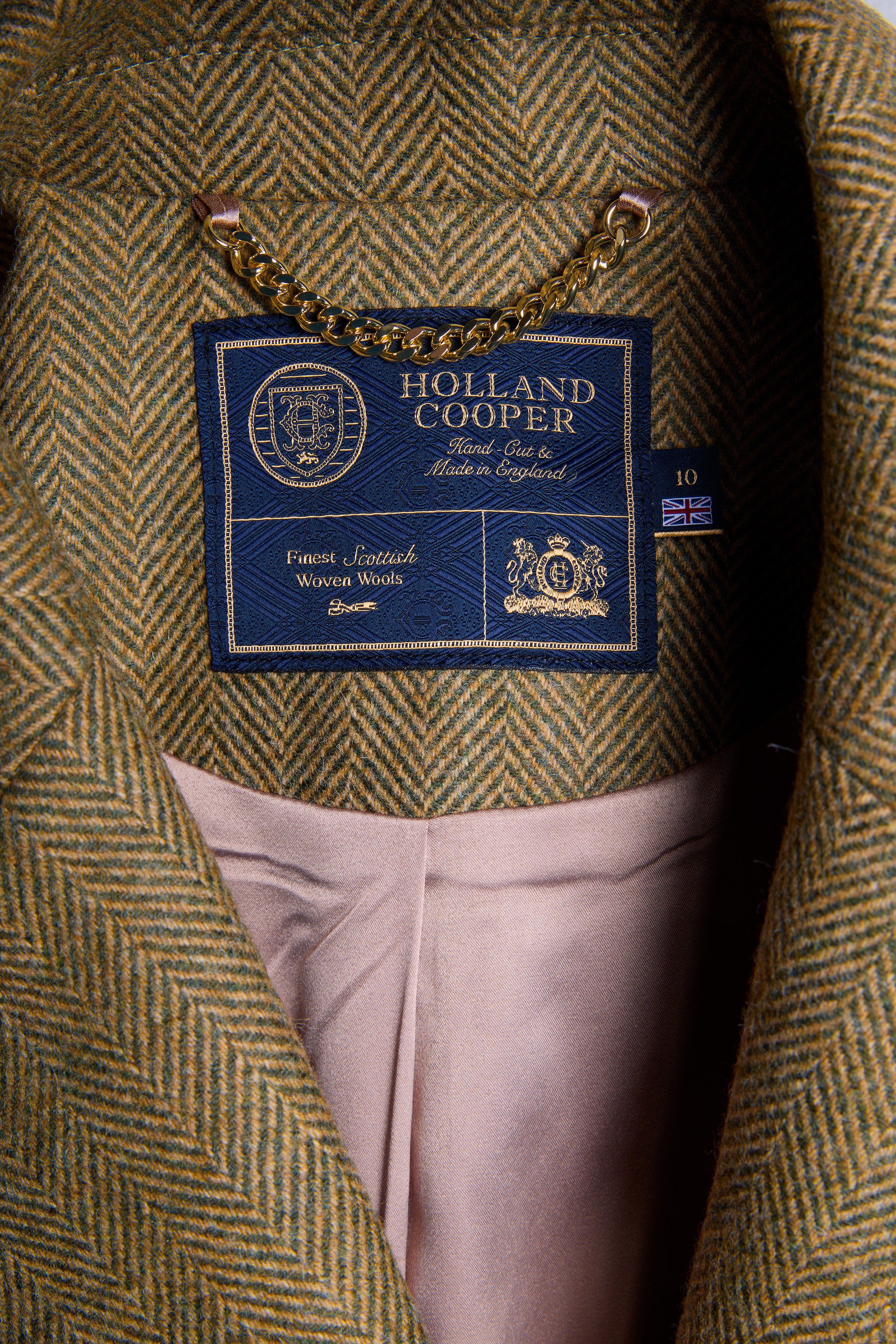 The Great Coat (Moss Herringbone) - Image 9