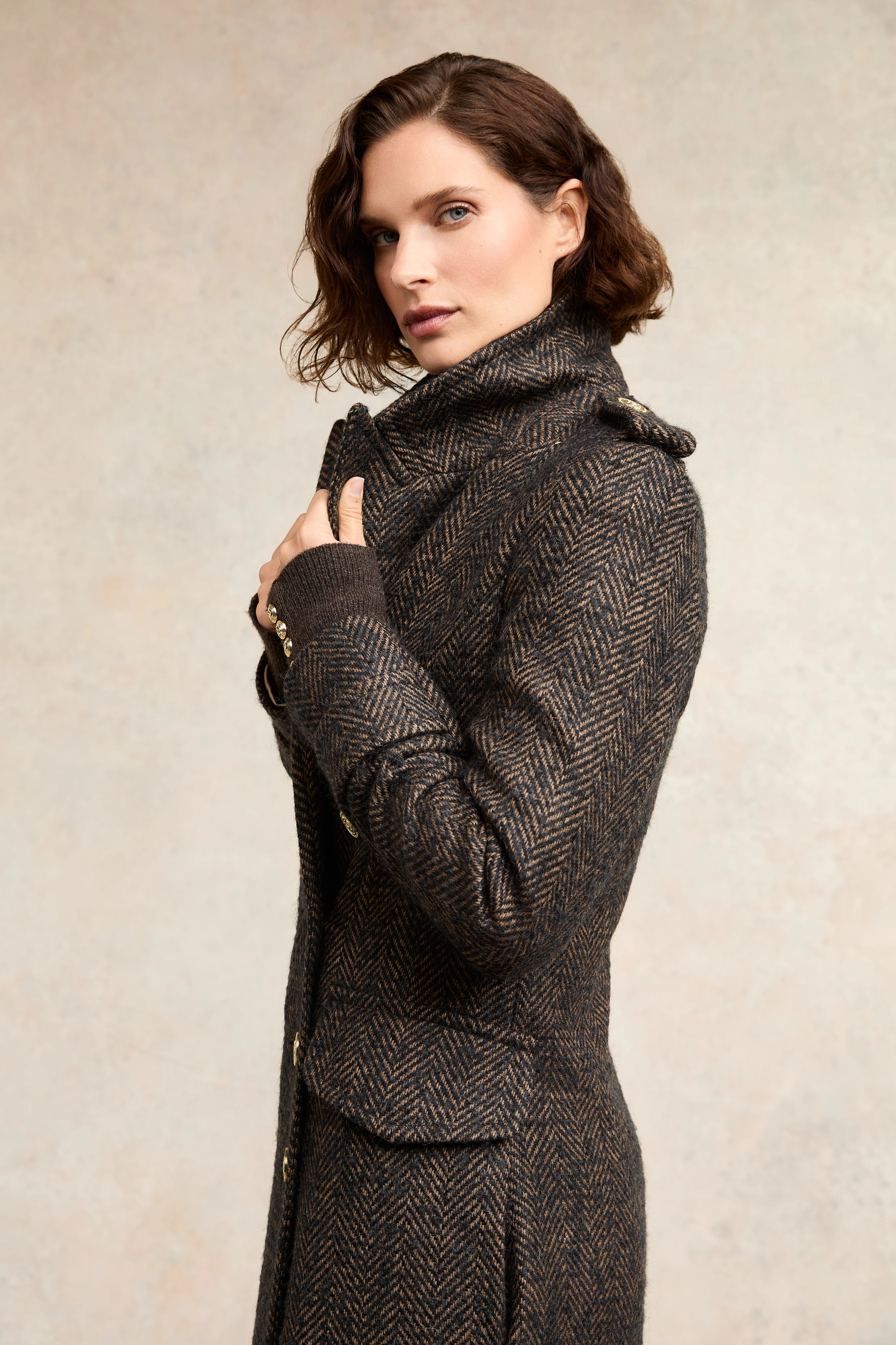 The Great Coat (Walnut Herringbone) - Image 7