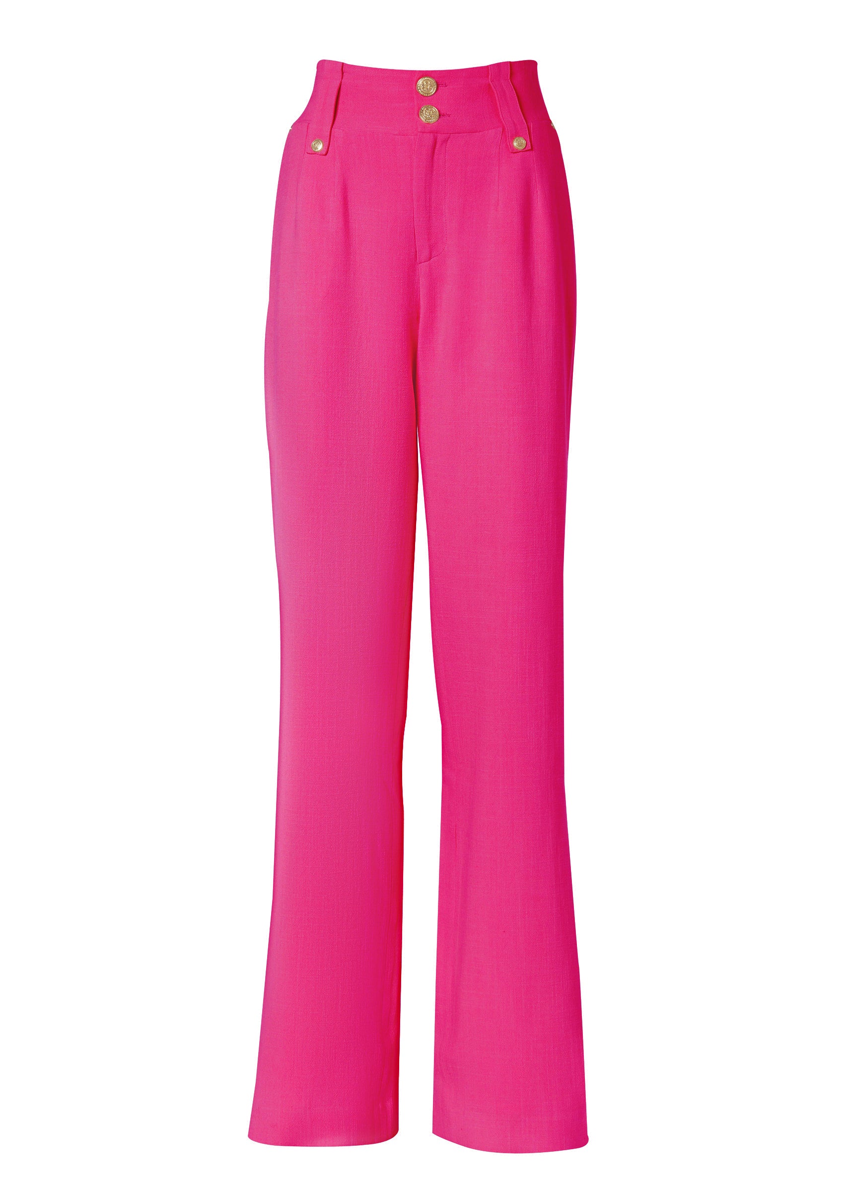 The Hot Pink Linen Suit - Image 5