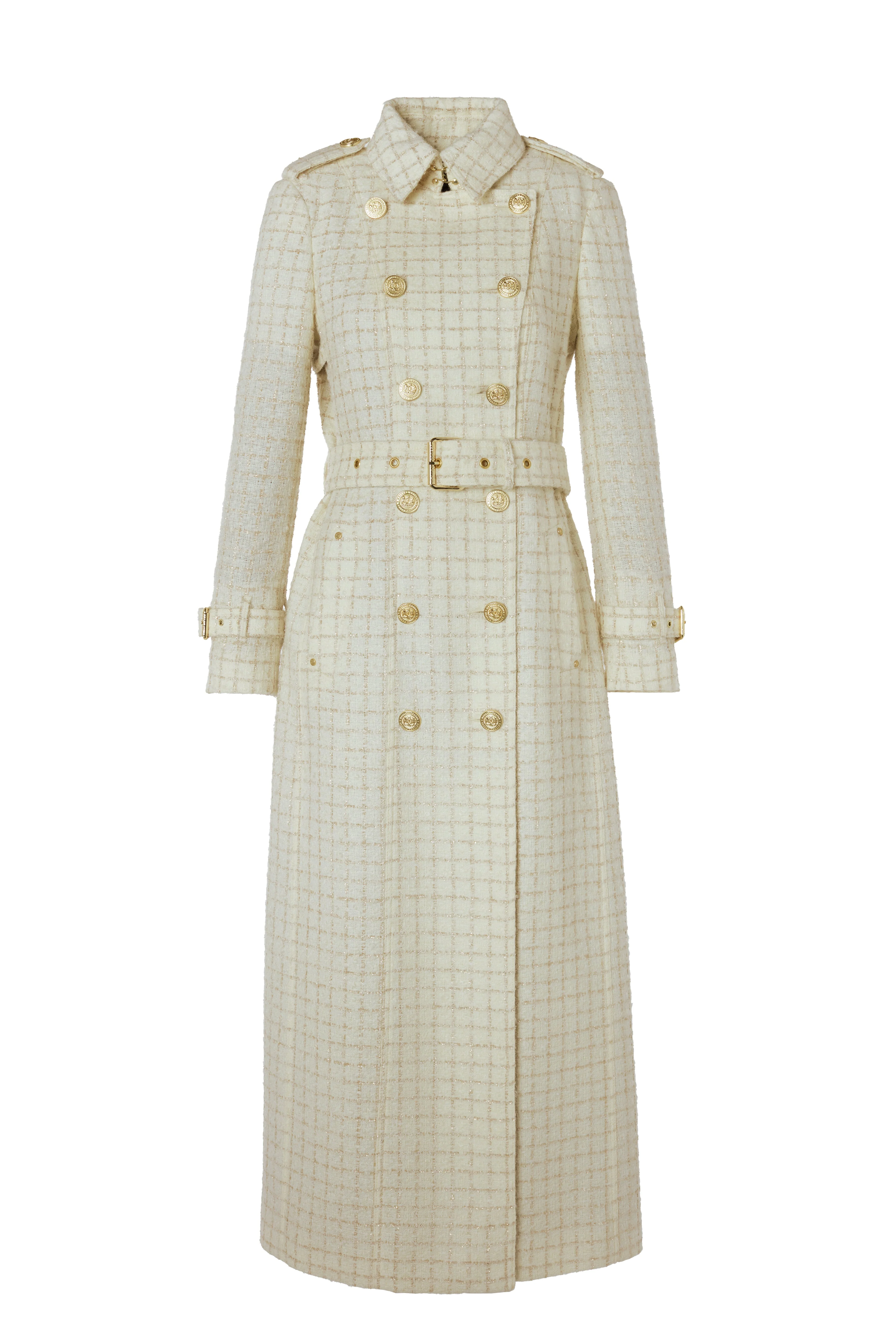 The Ivory Sparkle Tweed Suit - Image 6
