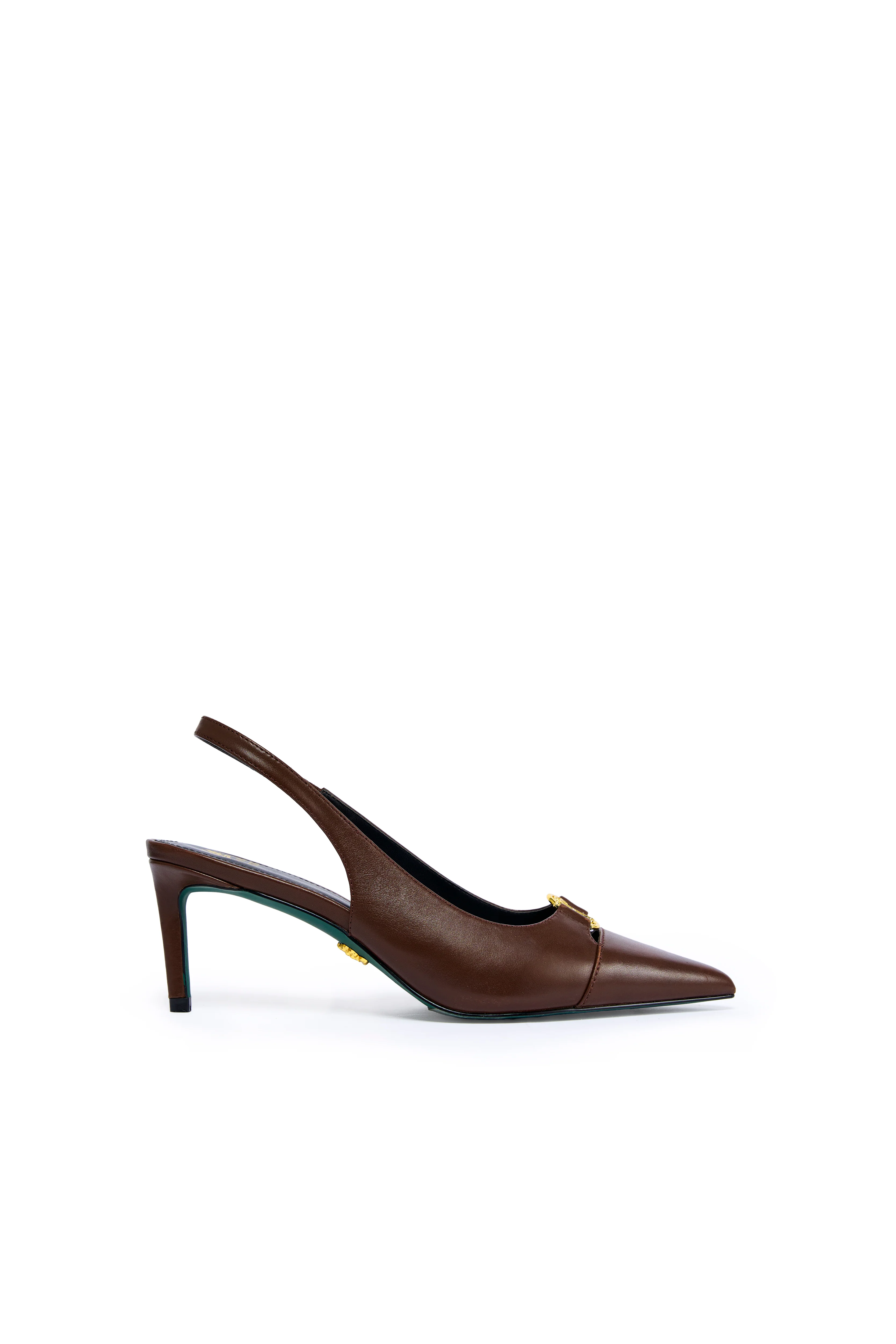 Wear All Day Monroe Slingback (Chocolate Leather)