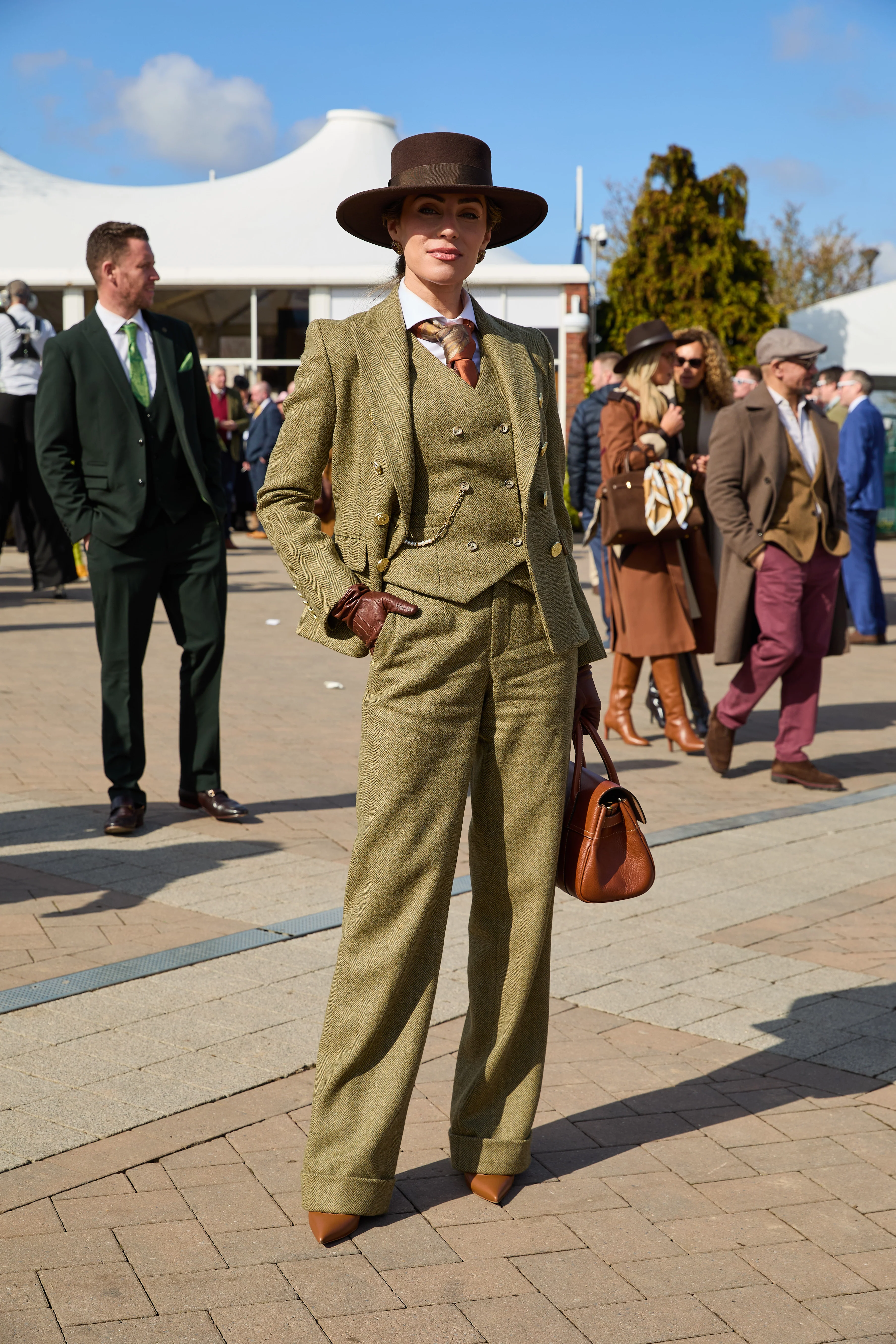 Lydia Millen Moss Herringbone Look - Image 2