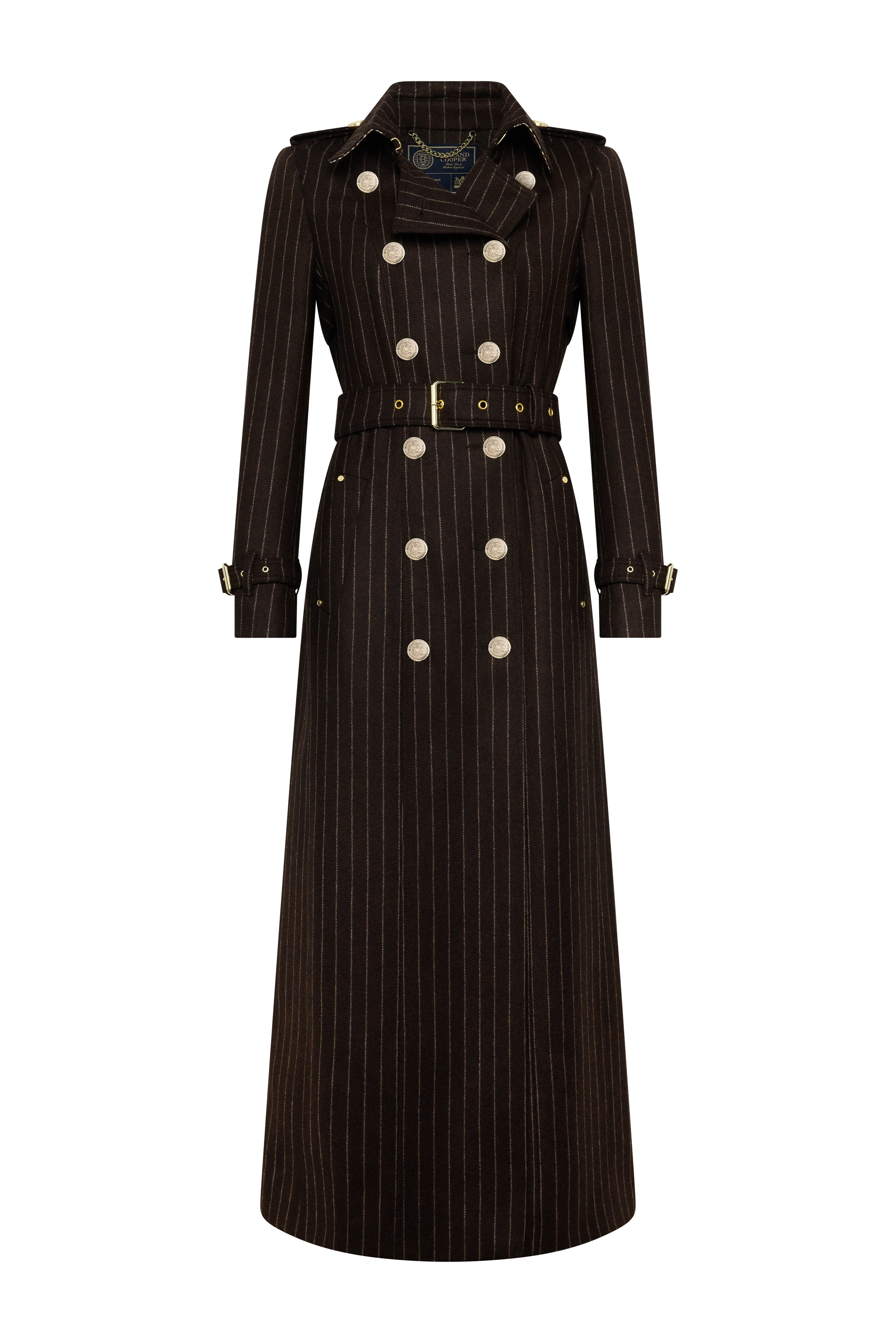 The Chocolate Pinstripe Look - Image 2