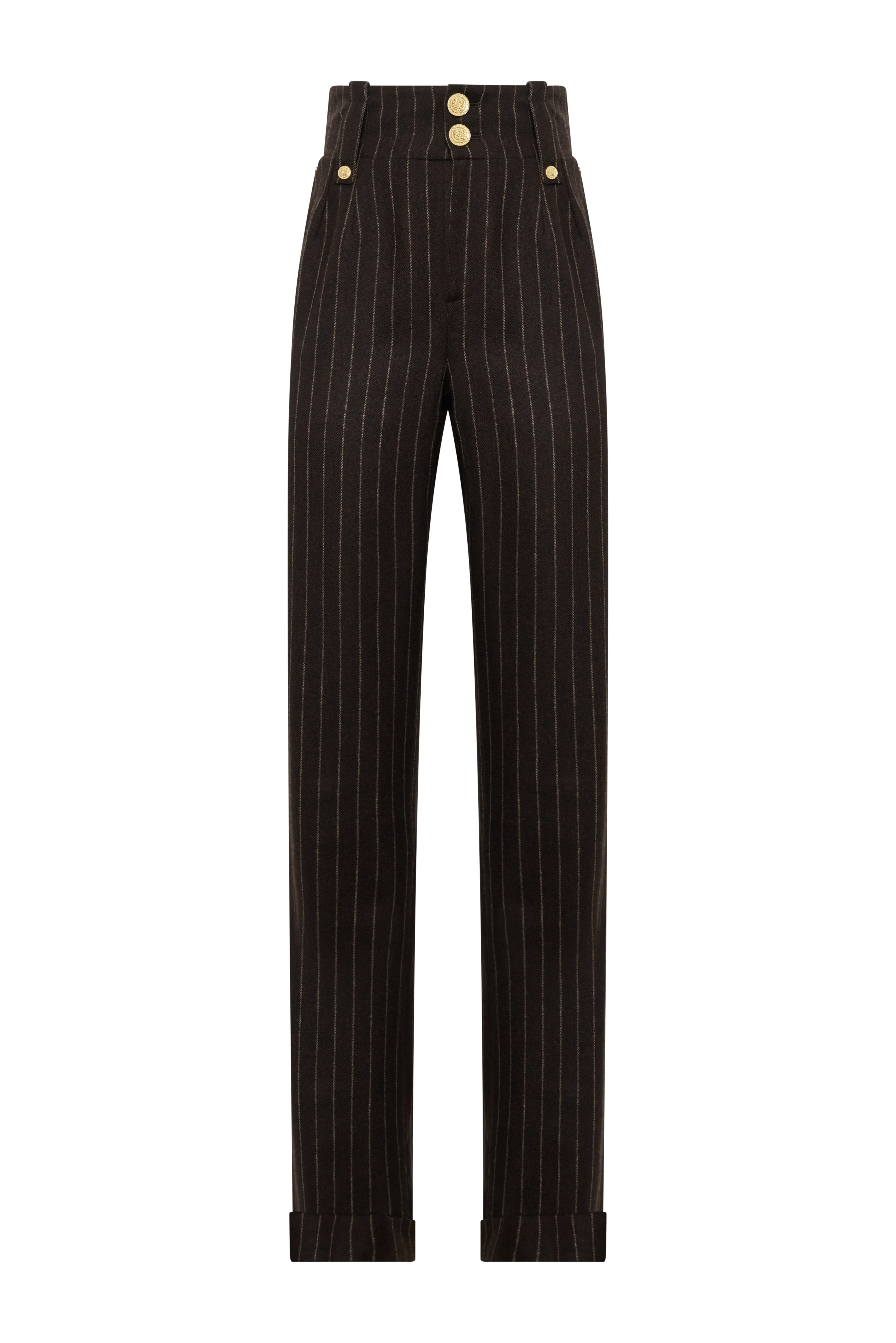 The Chocolate Pinstripe Look - Image 3