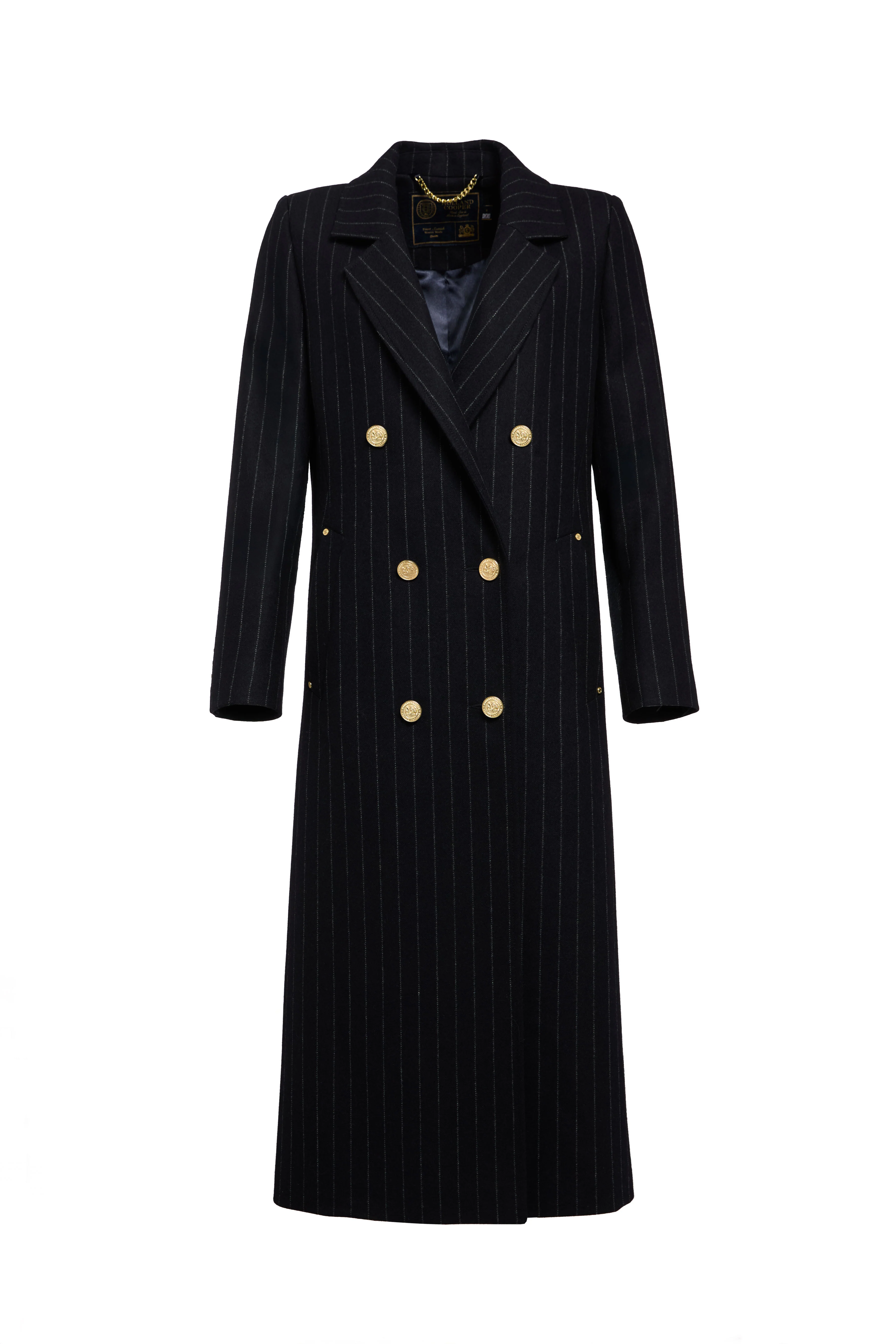 The Navy Chalk Pinstripe Suit - Image 3