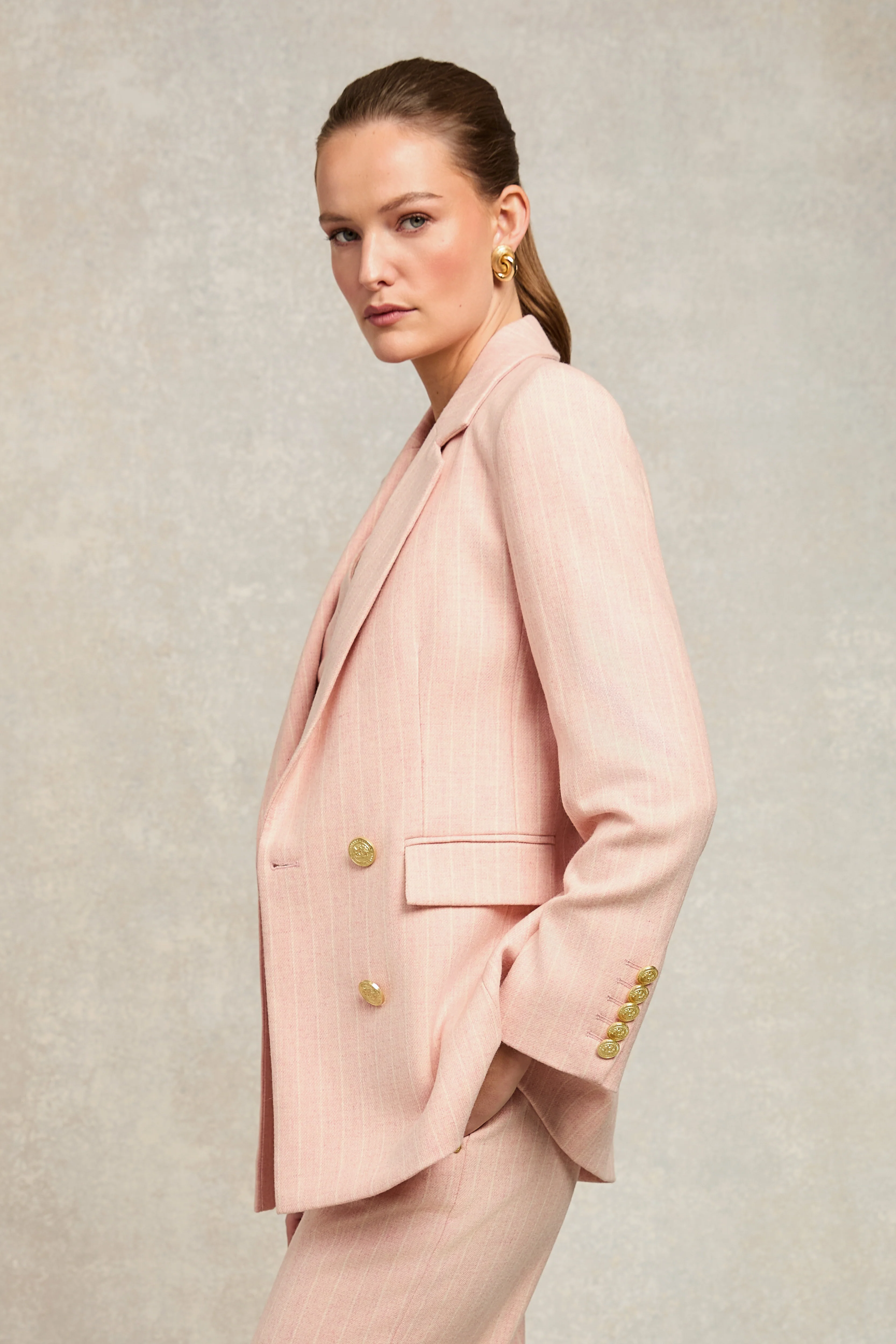 The Pink Chalk Pinstripe Suit - Image 2