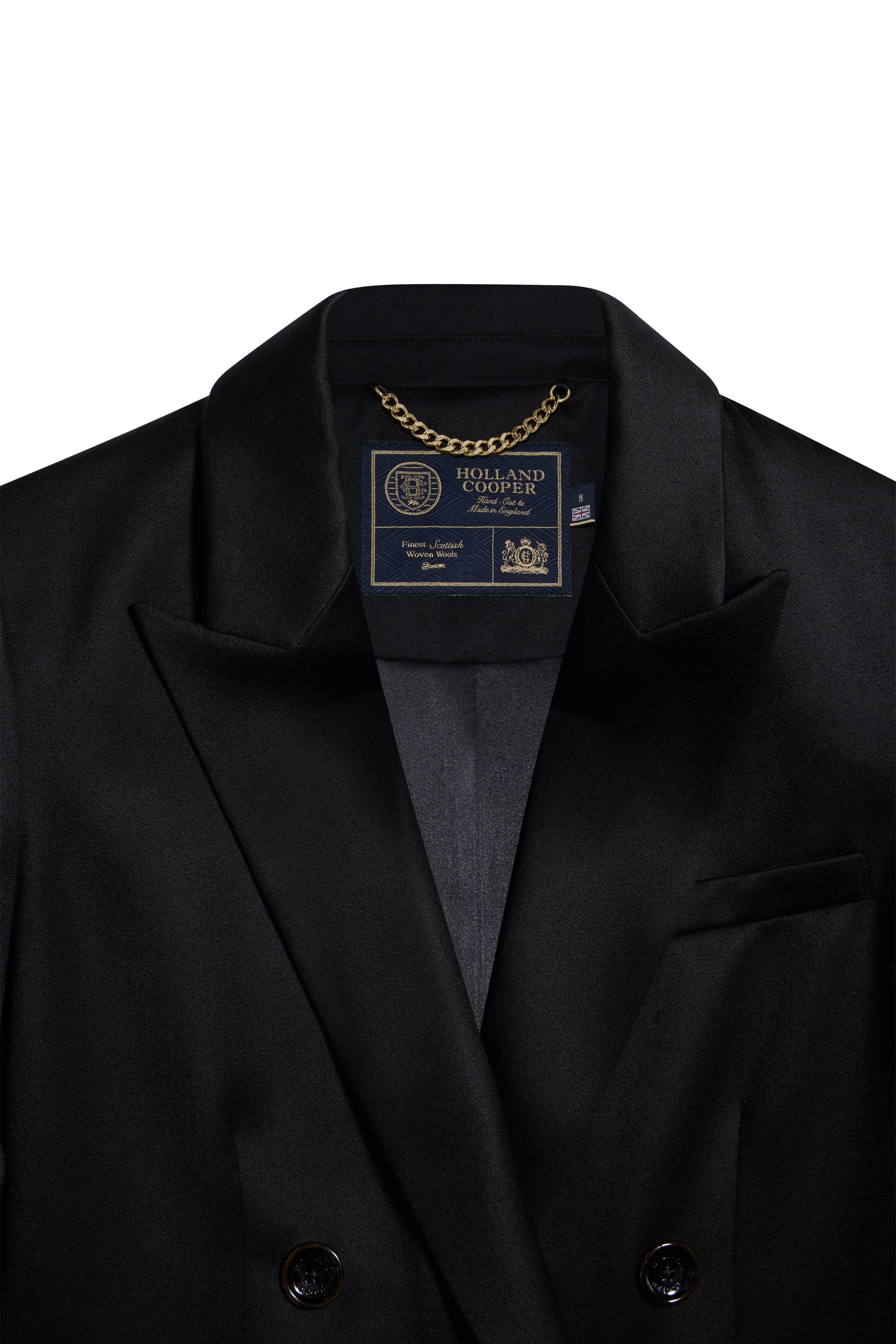 The Portman Blazer (Black Twill) - Image 9