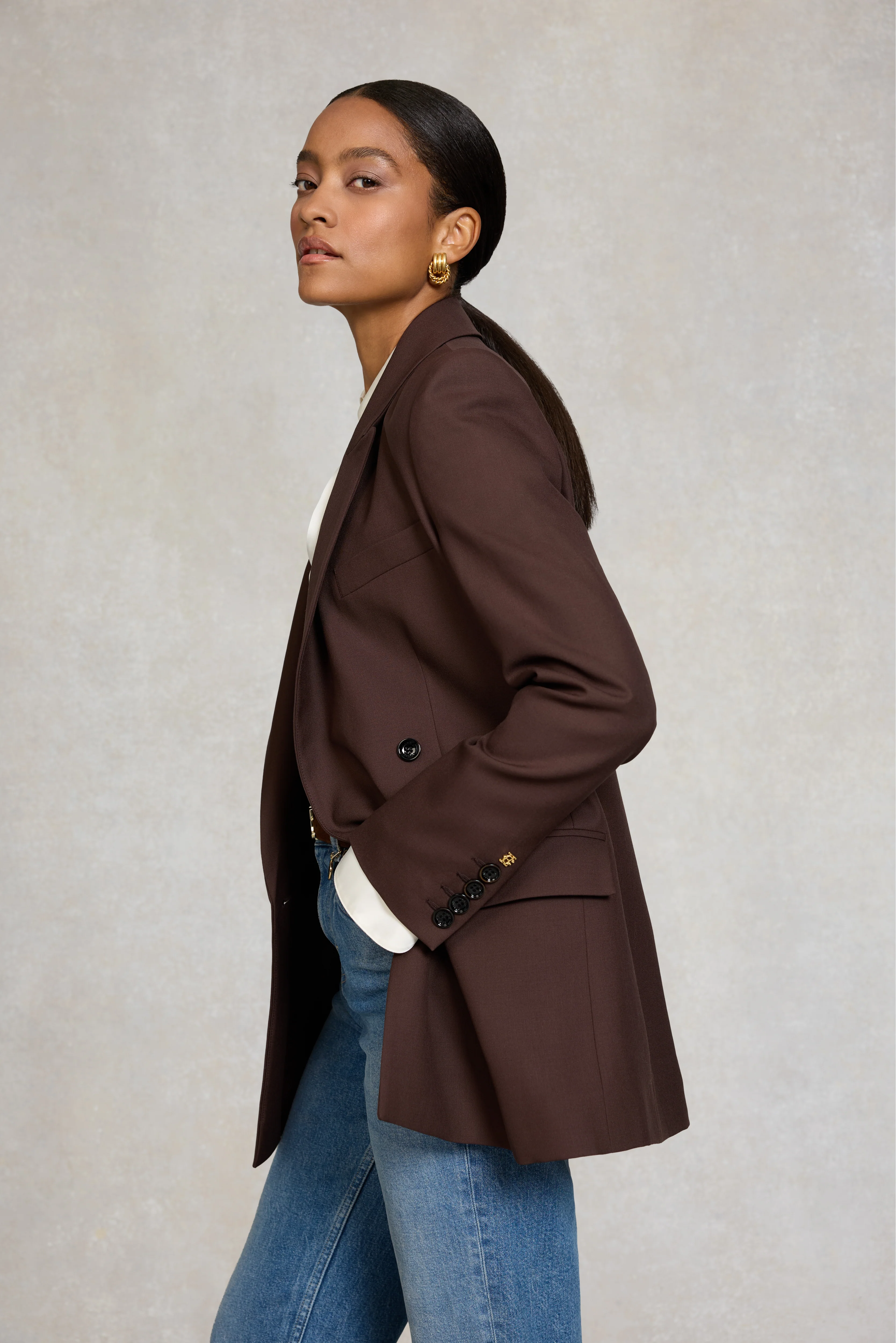 The Portman Blazer (Walnut Twill) - Image 6