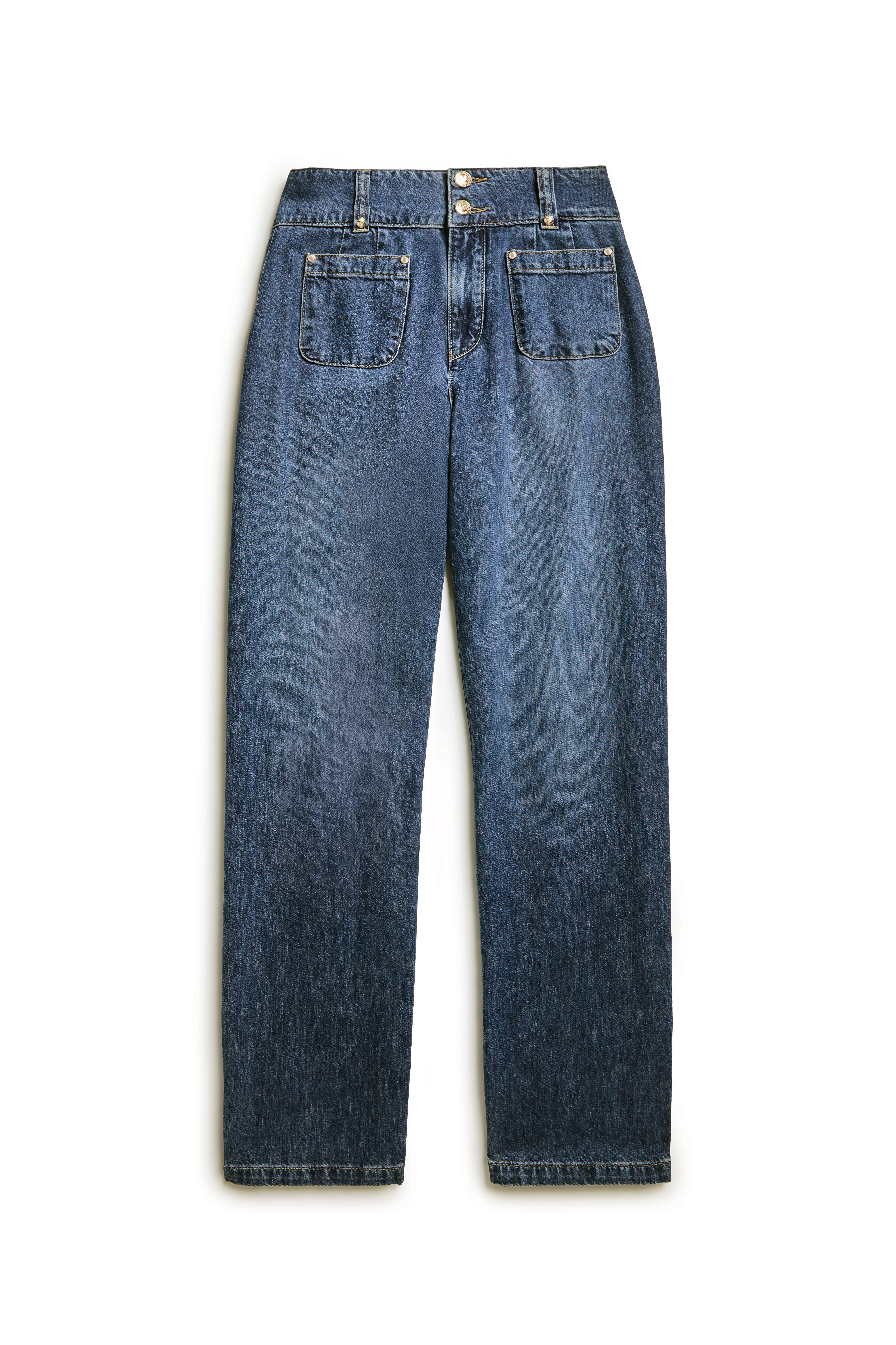 Tiffany Wide Leg Jean (Denim) - Image 4