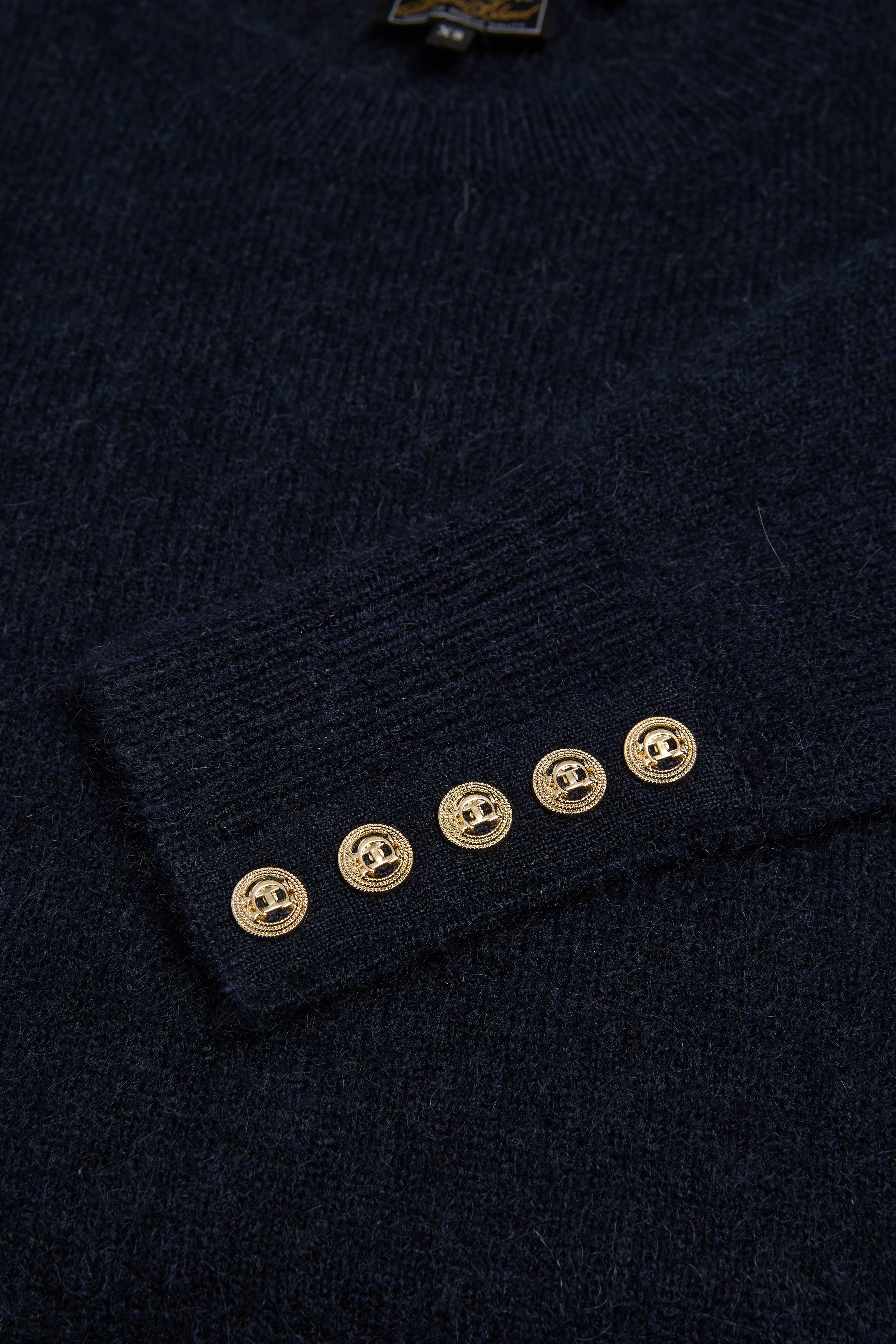 Tori Crew Neck Knit (Ink Navy) - Image 6