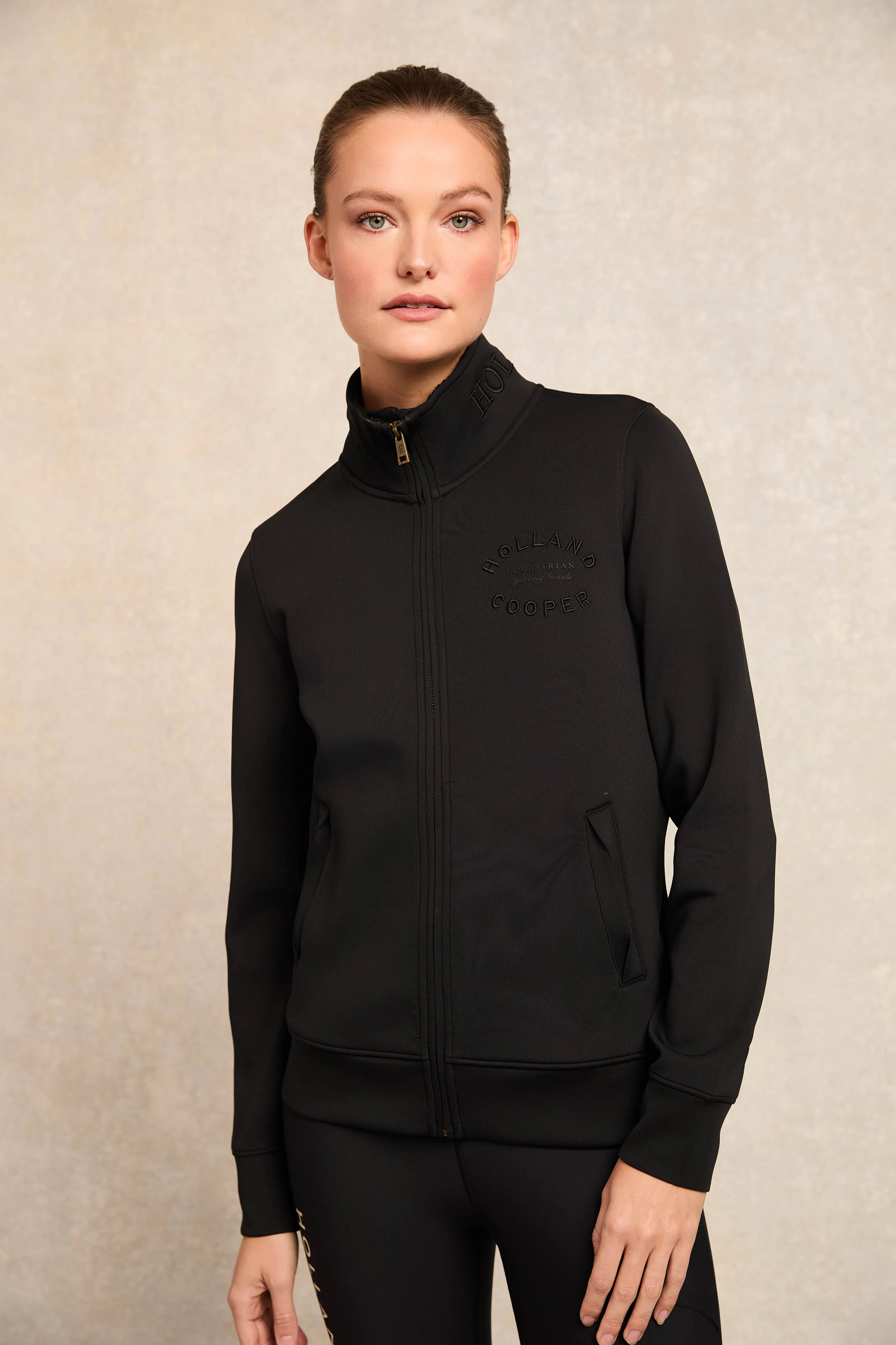 Training Zip Through Sweat (Black) - Image 3
