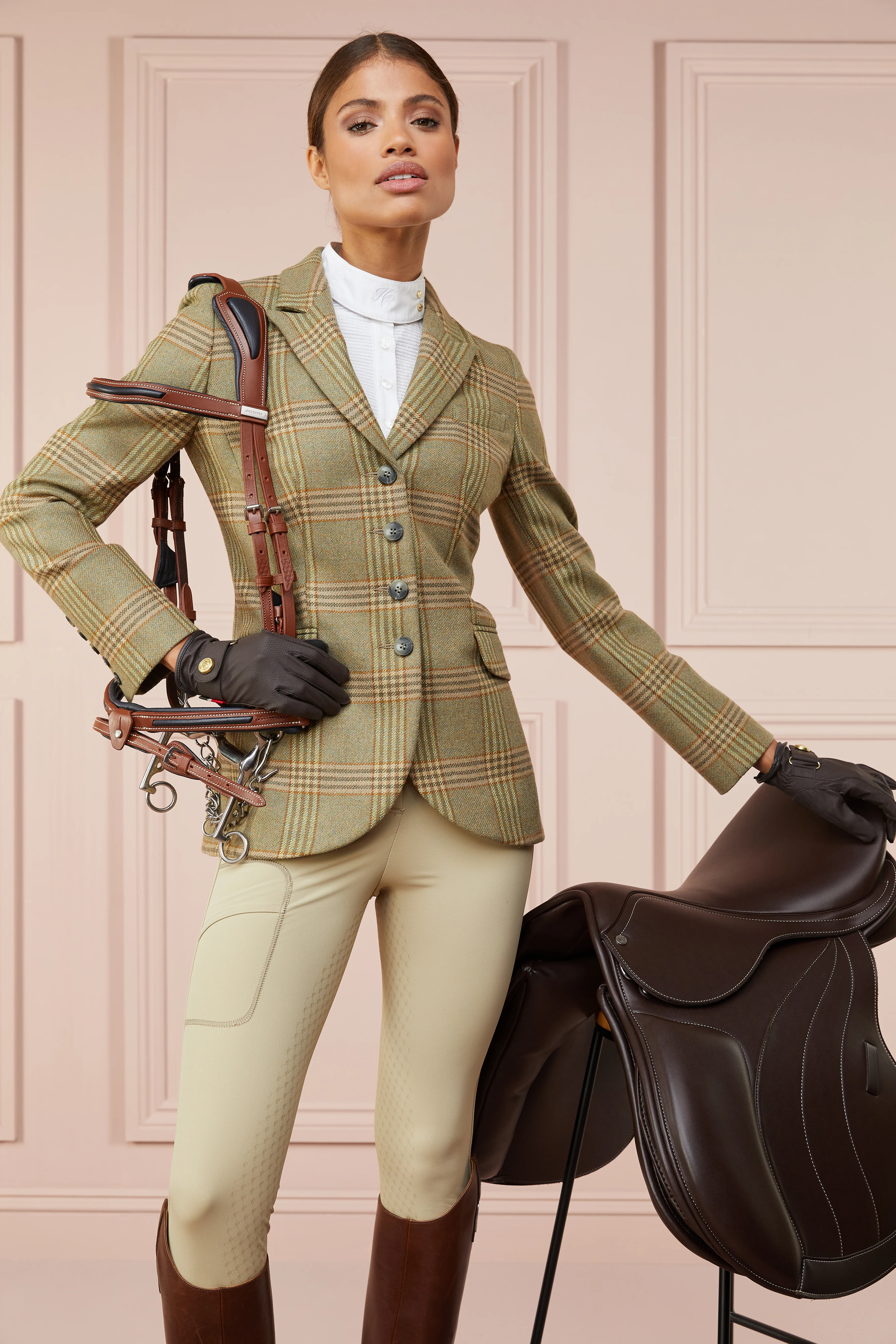 Tweed Riding Jacket (Leveret) - Image 3