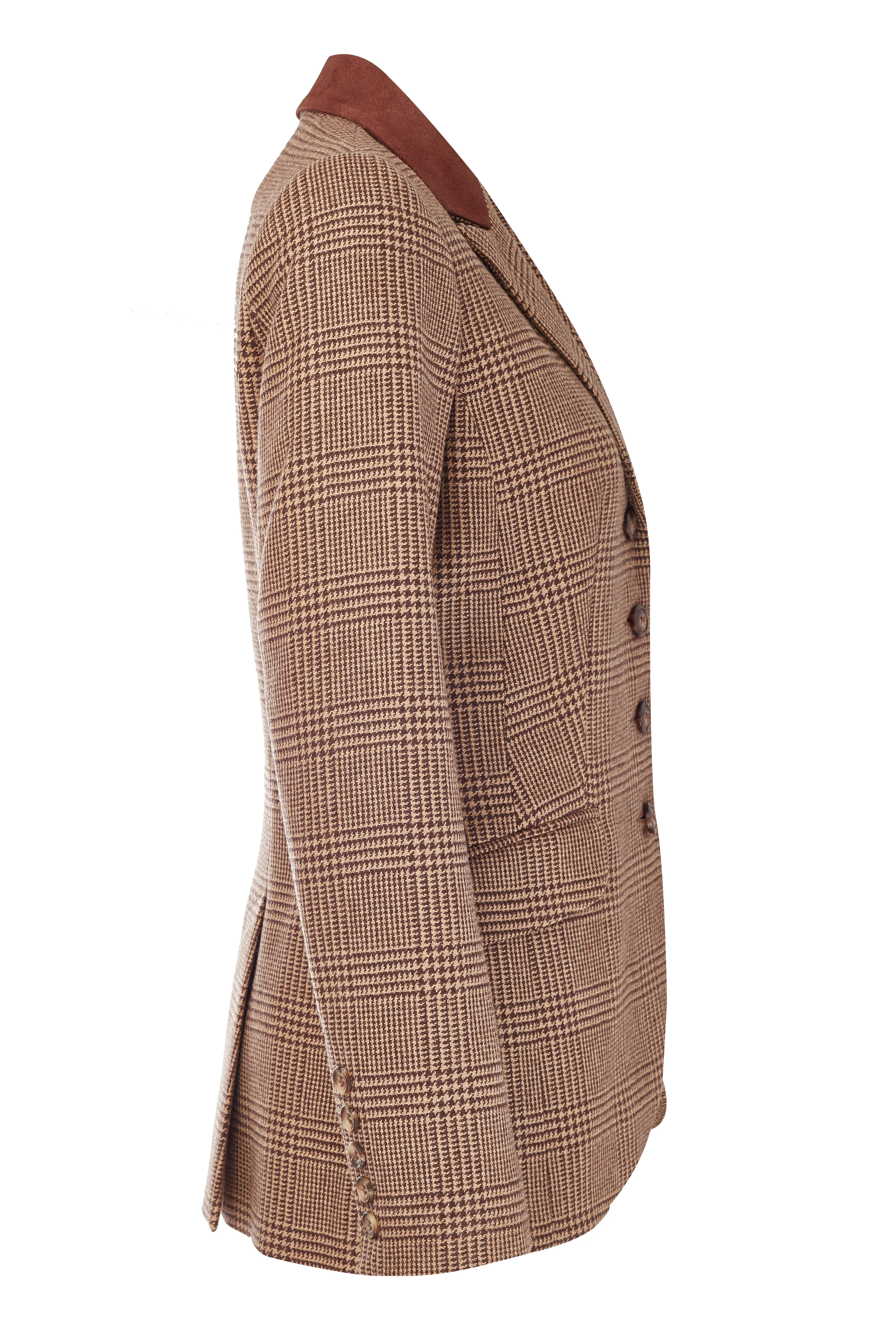 Tweed Riding Jacket (Tawny Brown) - Image 10