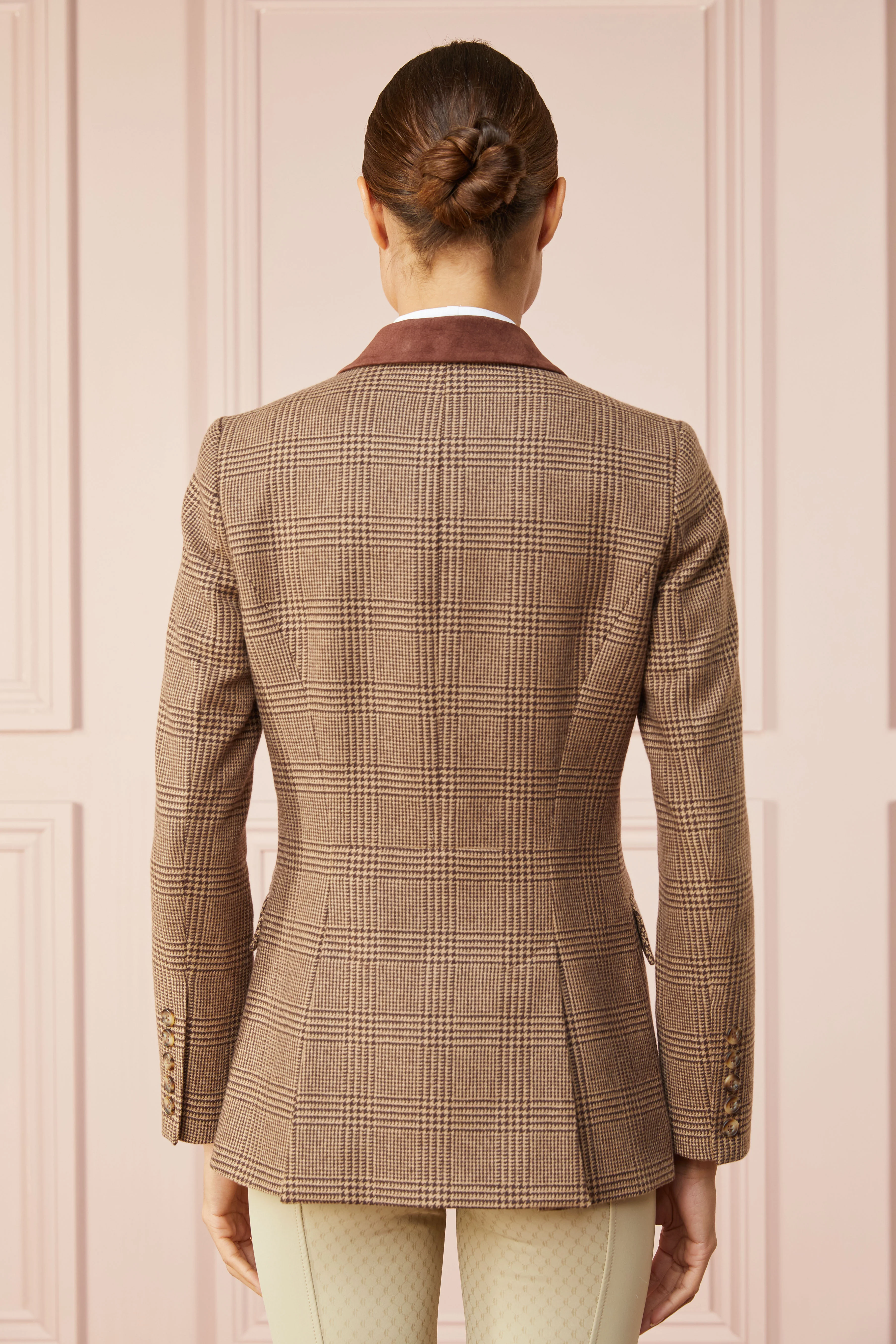 Tweed Riding Jacket (Tawny Brown) - Image 7