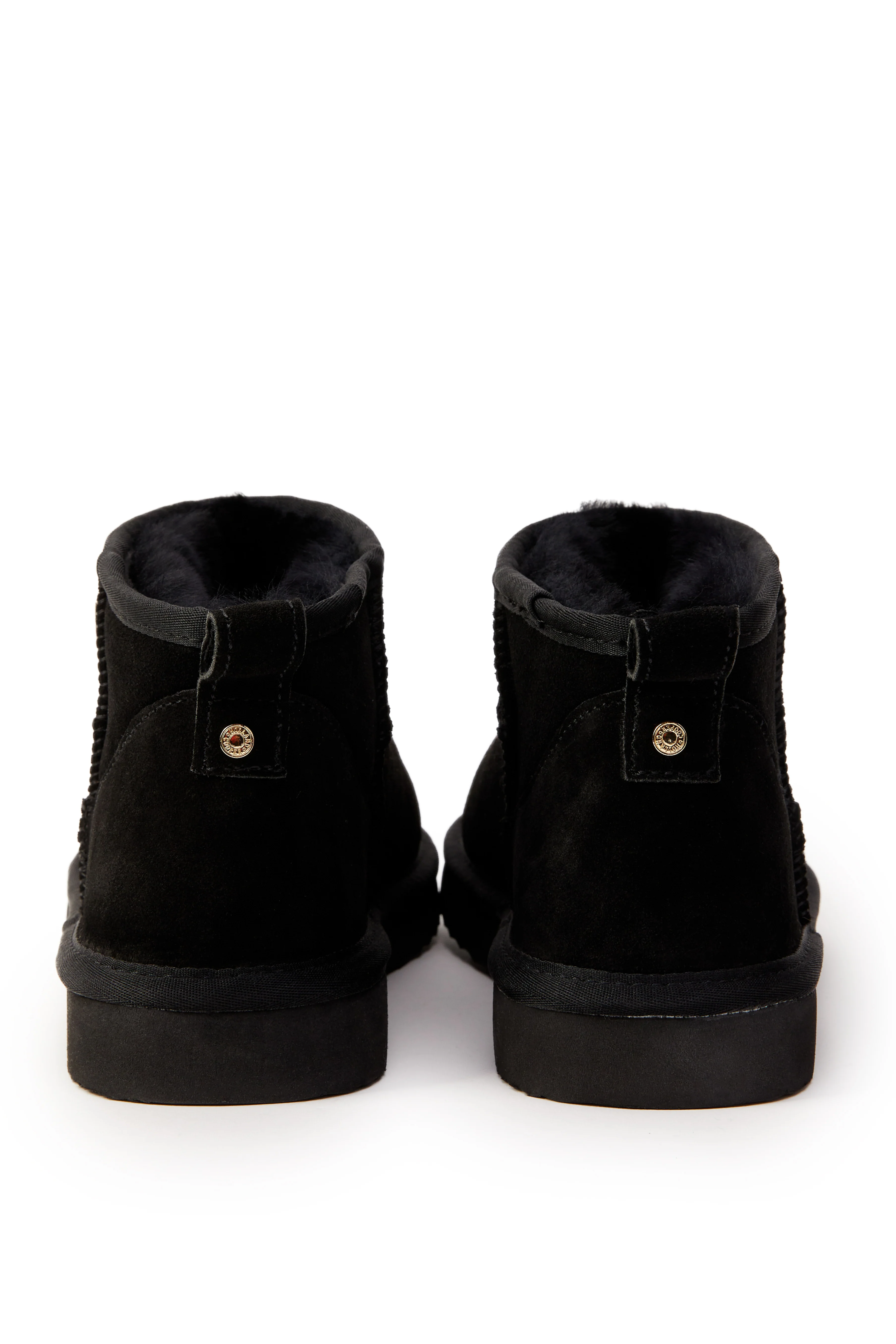 Ultra Mini Shearling Boot (Black) - Image 6