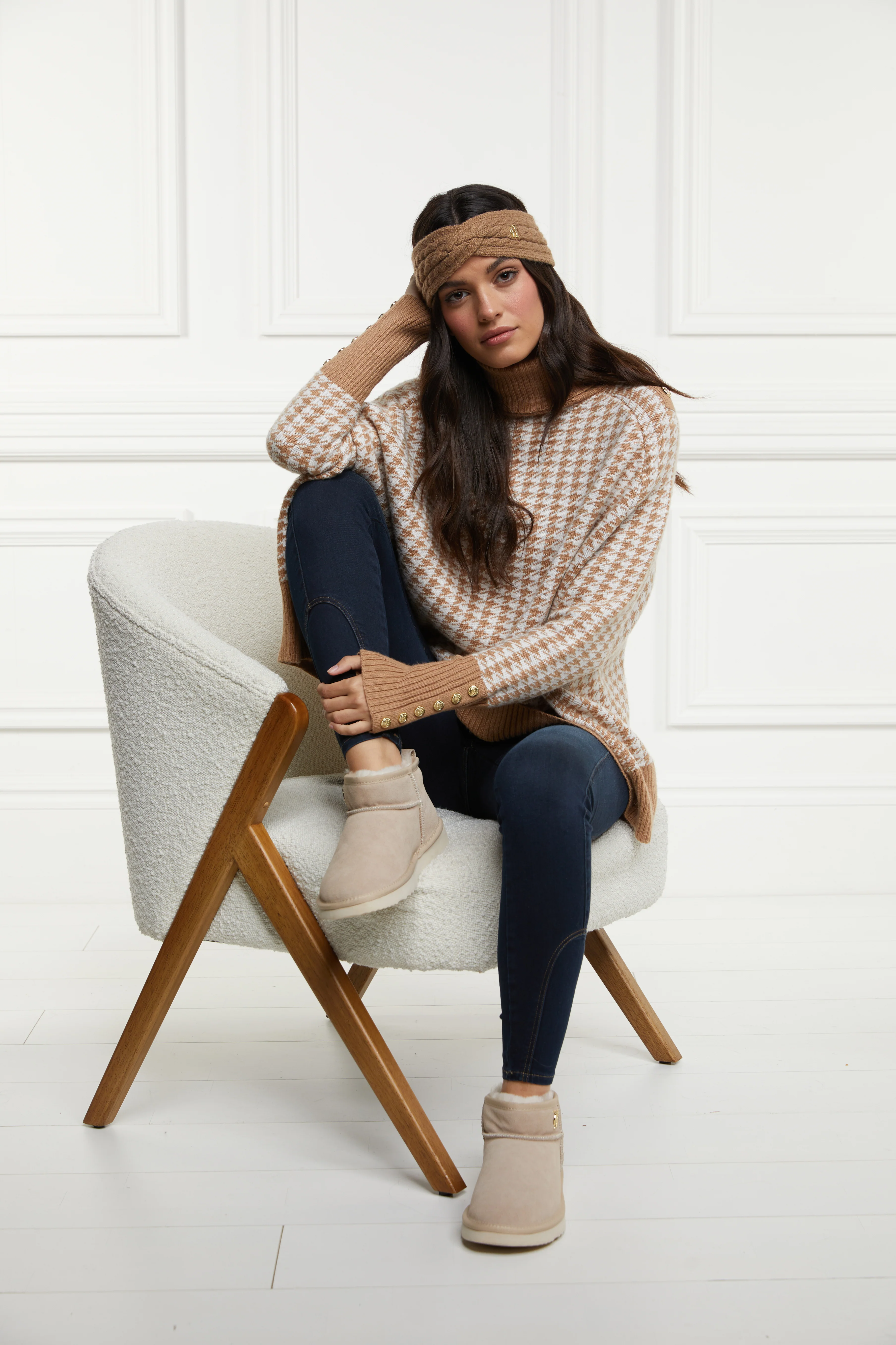 Ultra Mini Shearling Boot (Oyster) - Image 2