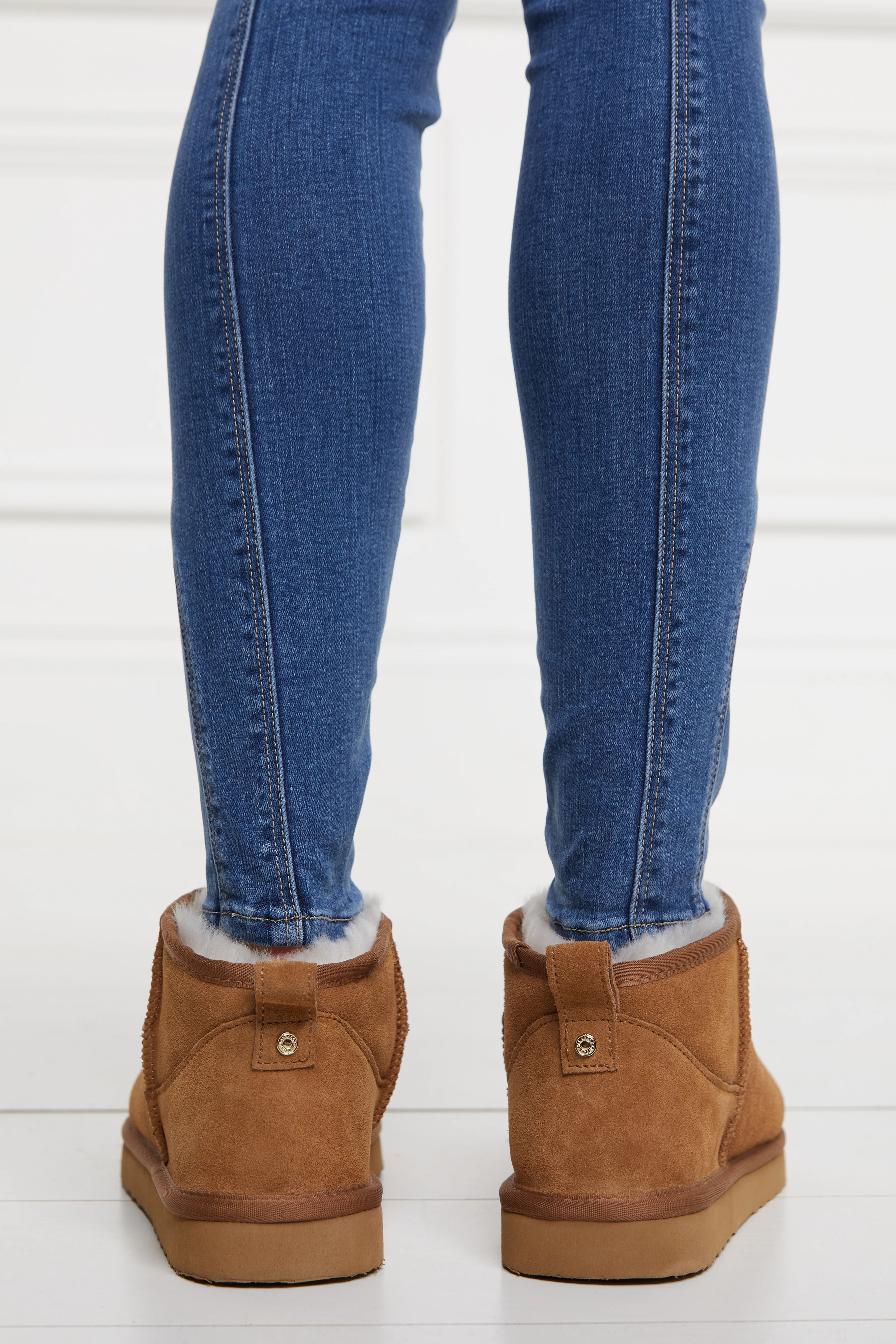 Ultra Mini Shearling Boot (Tan) - Image 7