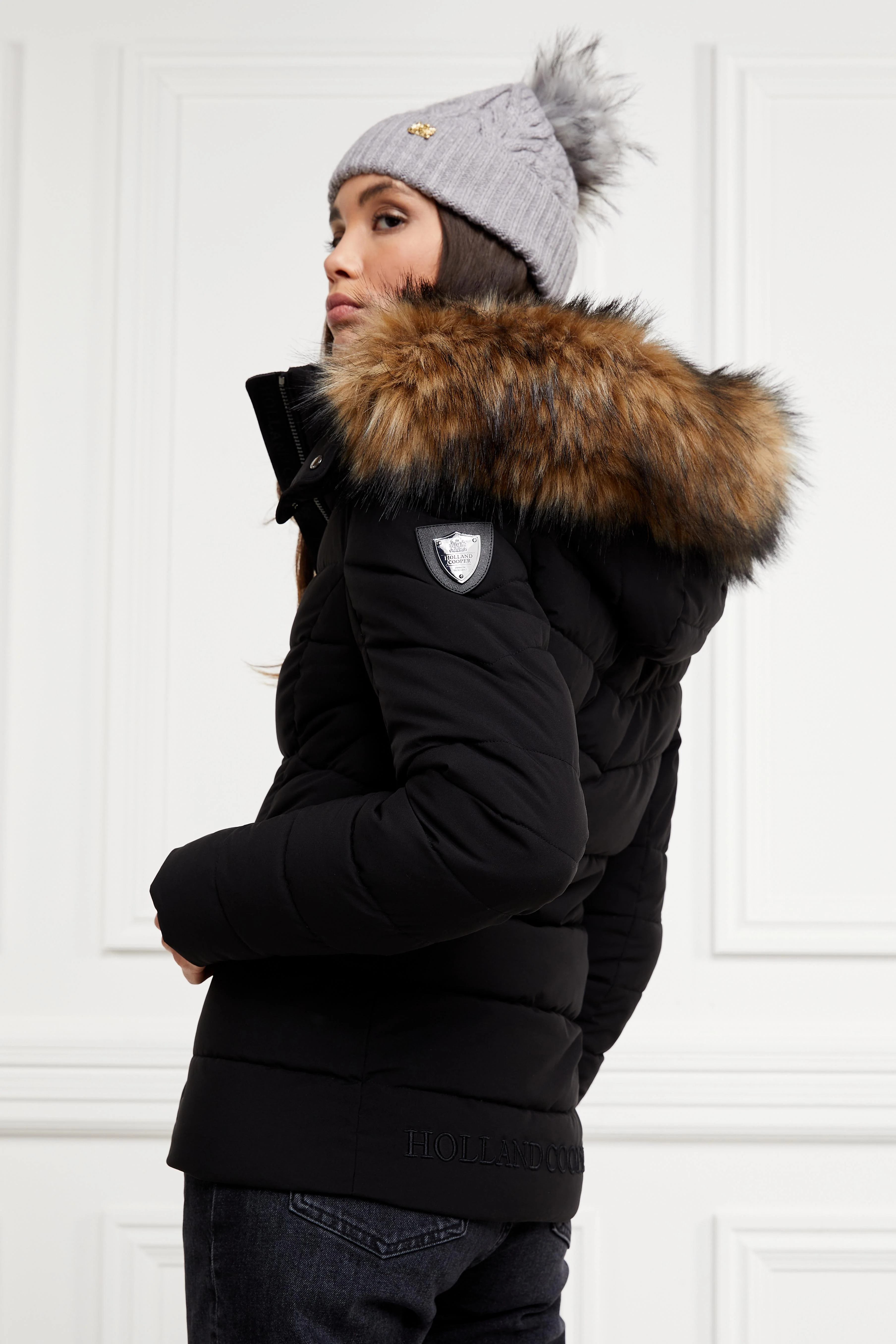 Whistler Puffer Jacket (Black Natural) - Image 6