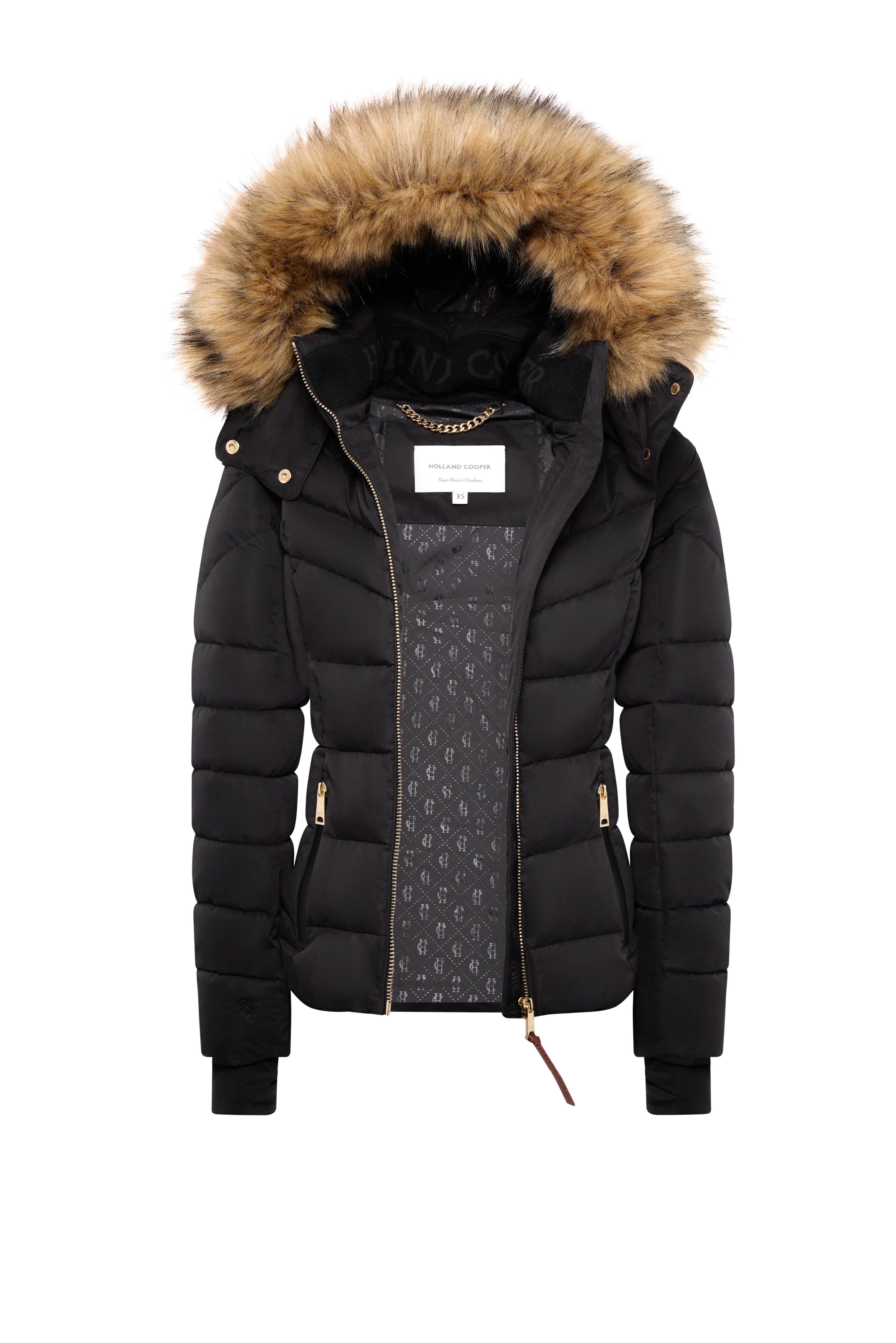 Whistler Puffer Jacket (Deep Black Natural) - Image 11