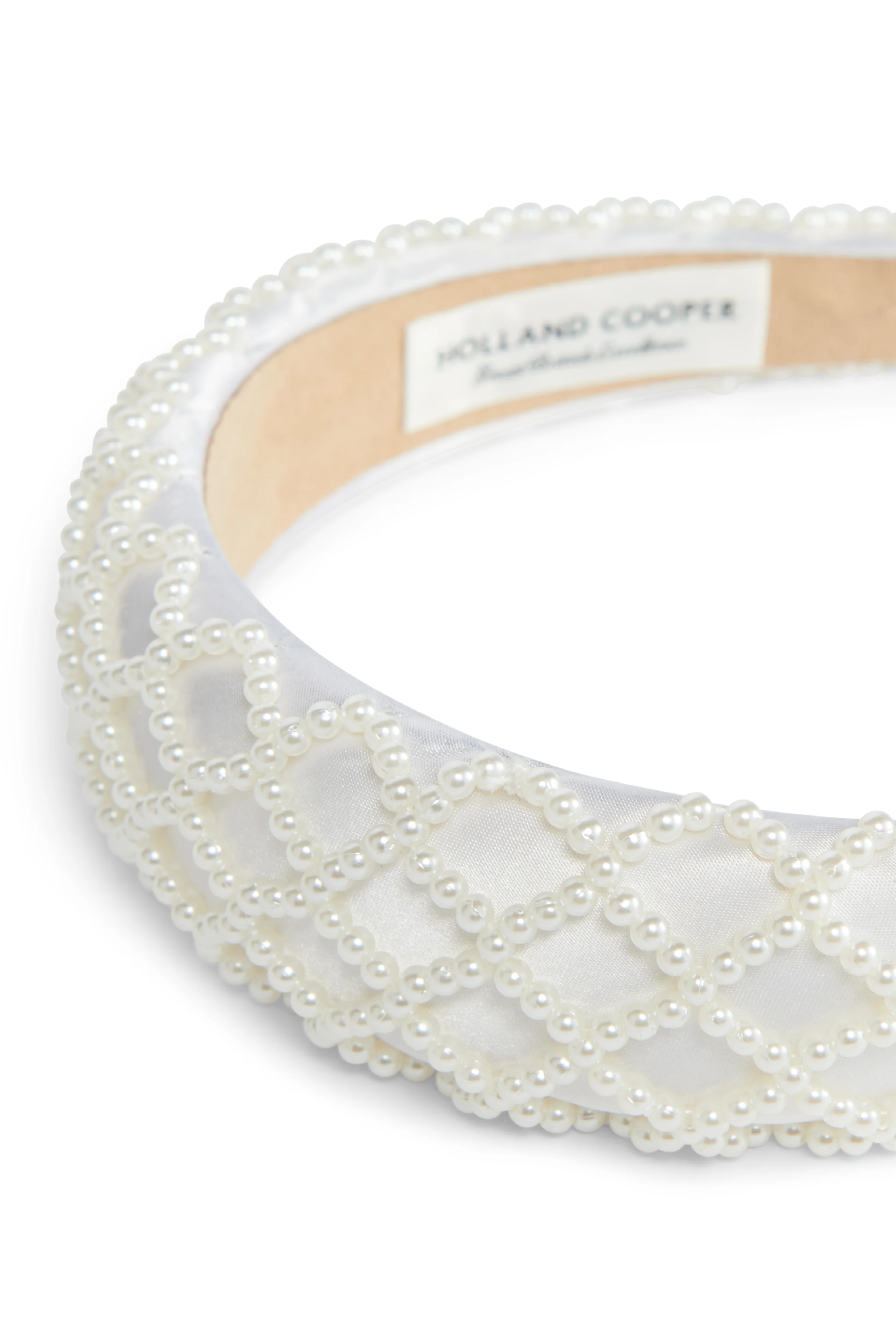Wide Headband (White Pearl) - Image 5