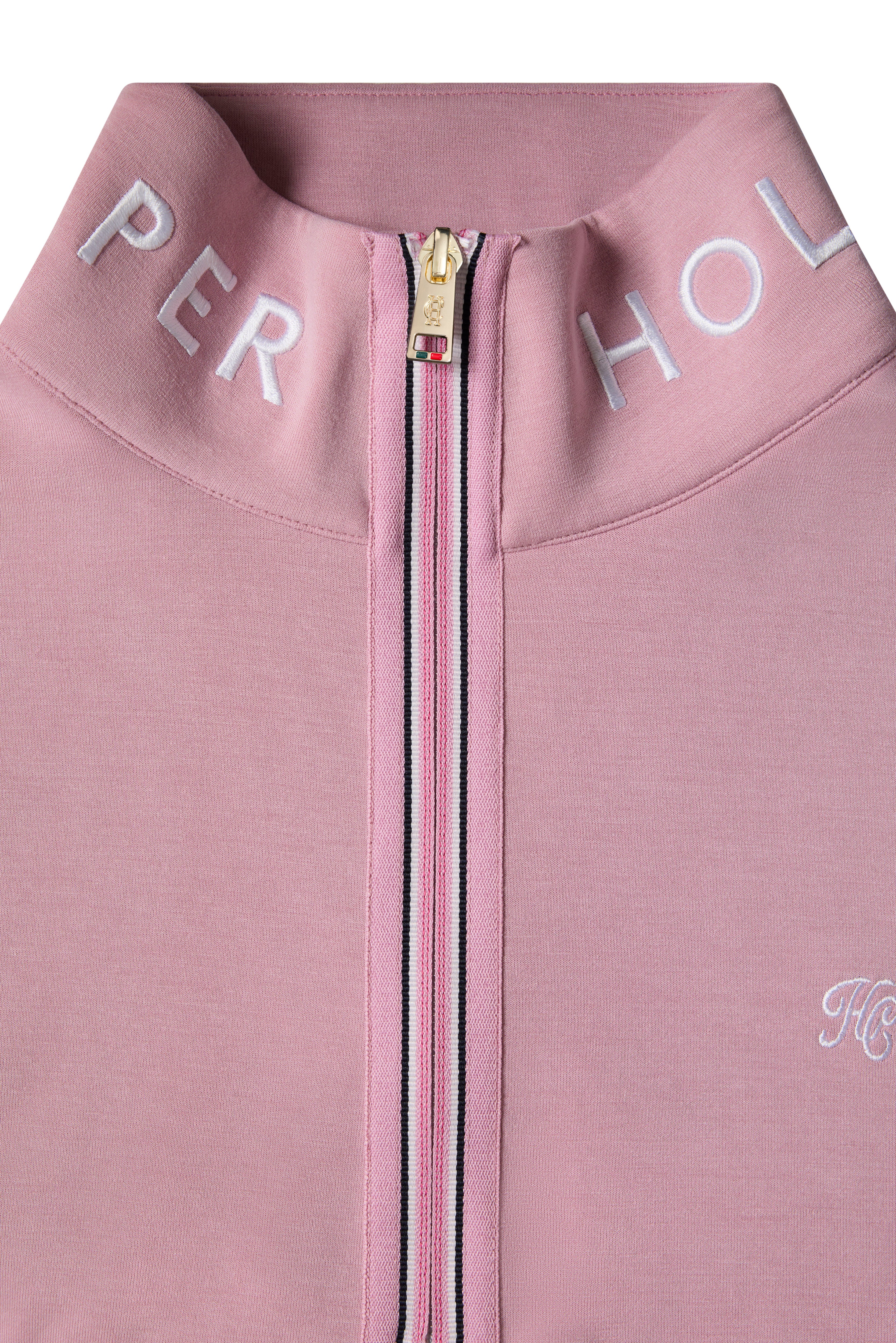 Windsor Quarter Zip Sweat (Dawn Pink) - Image 7