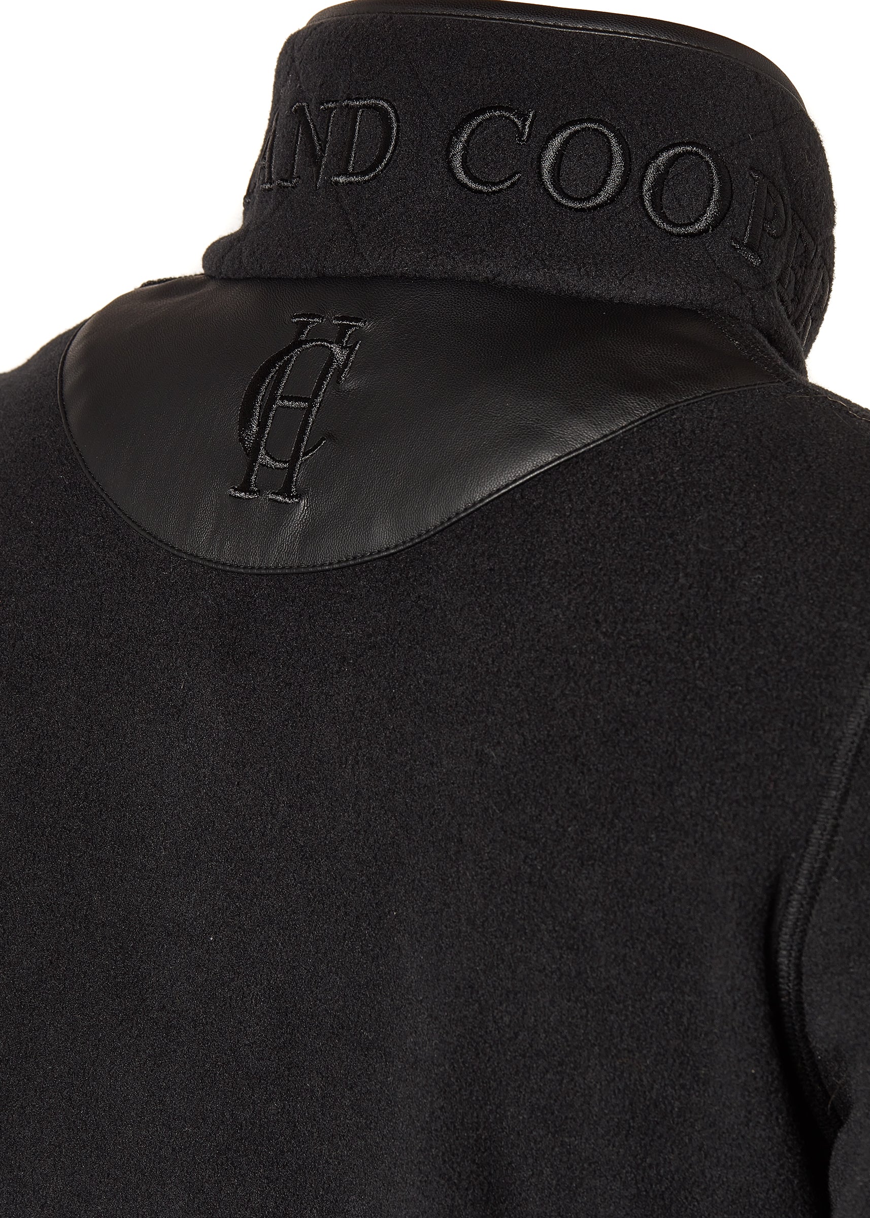 Country Fleece Quarter Zip (Black) - Image 8