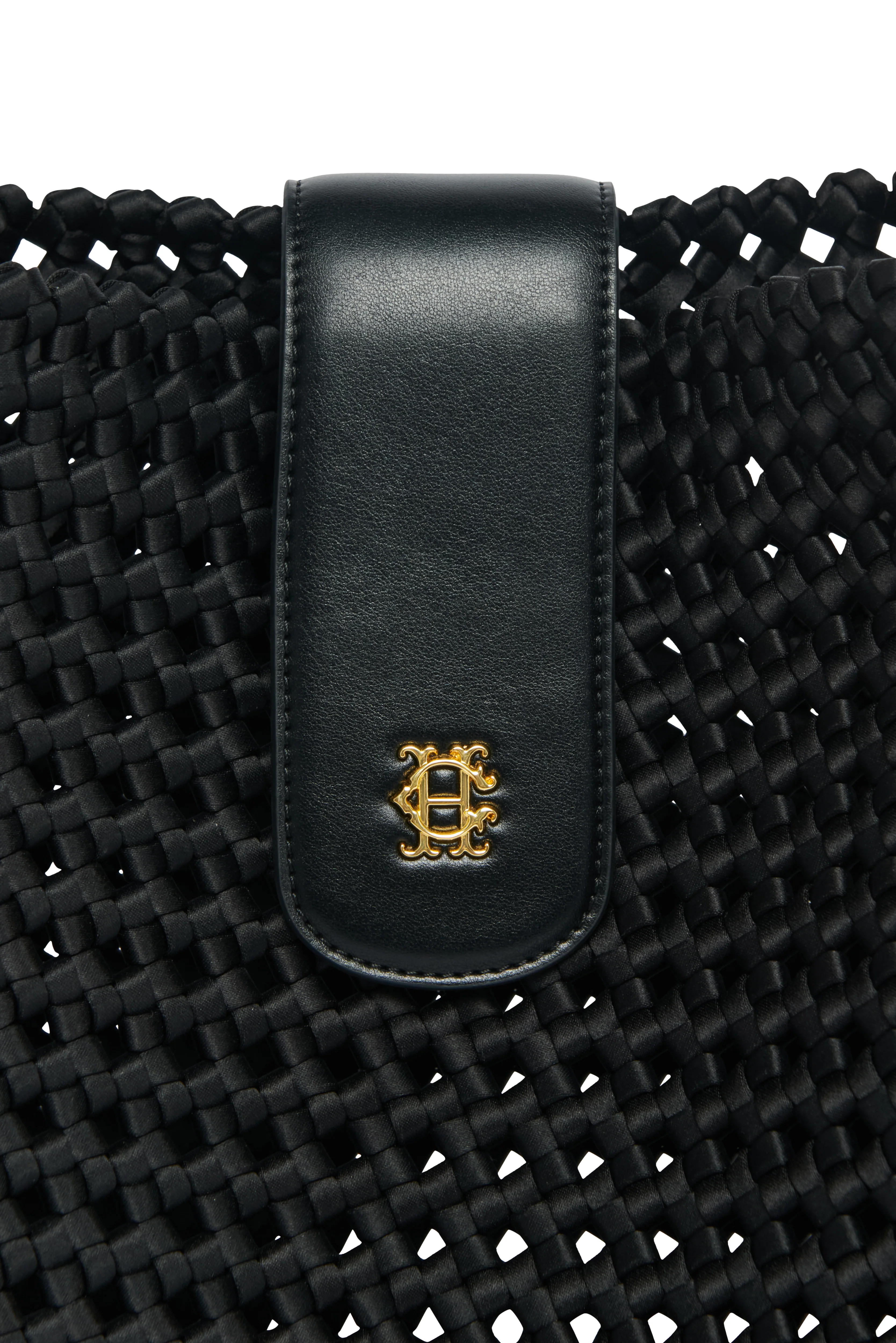 Woven Tote (Black) - Image 6