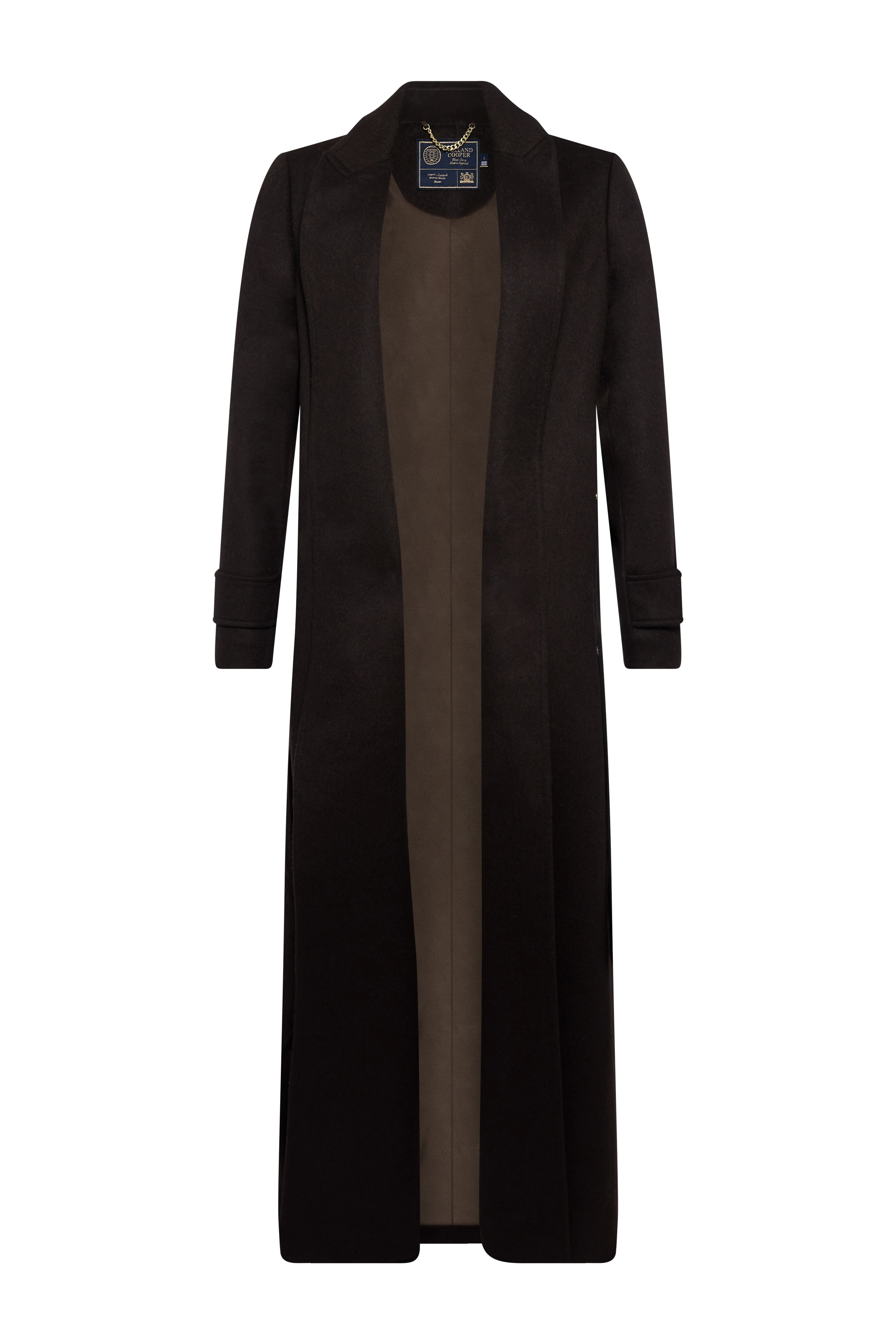 Wrap Coat (Chocolate) - Image 7