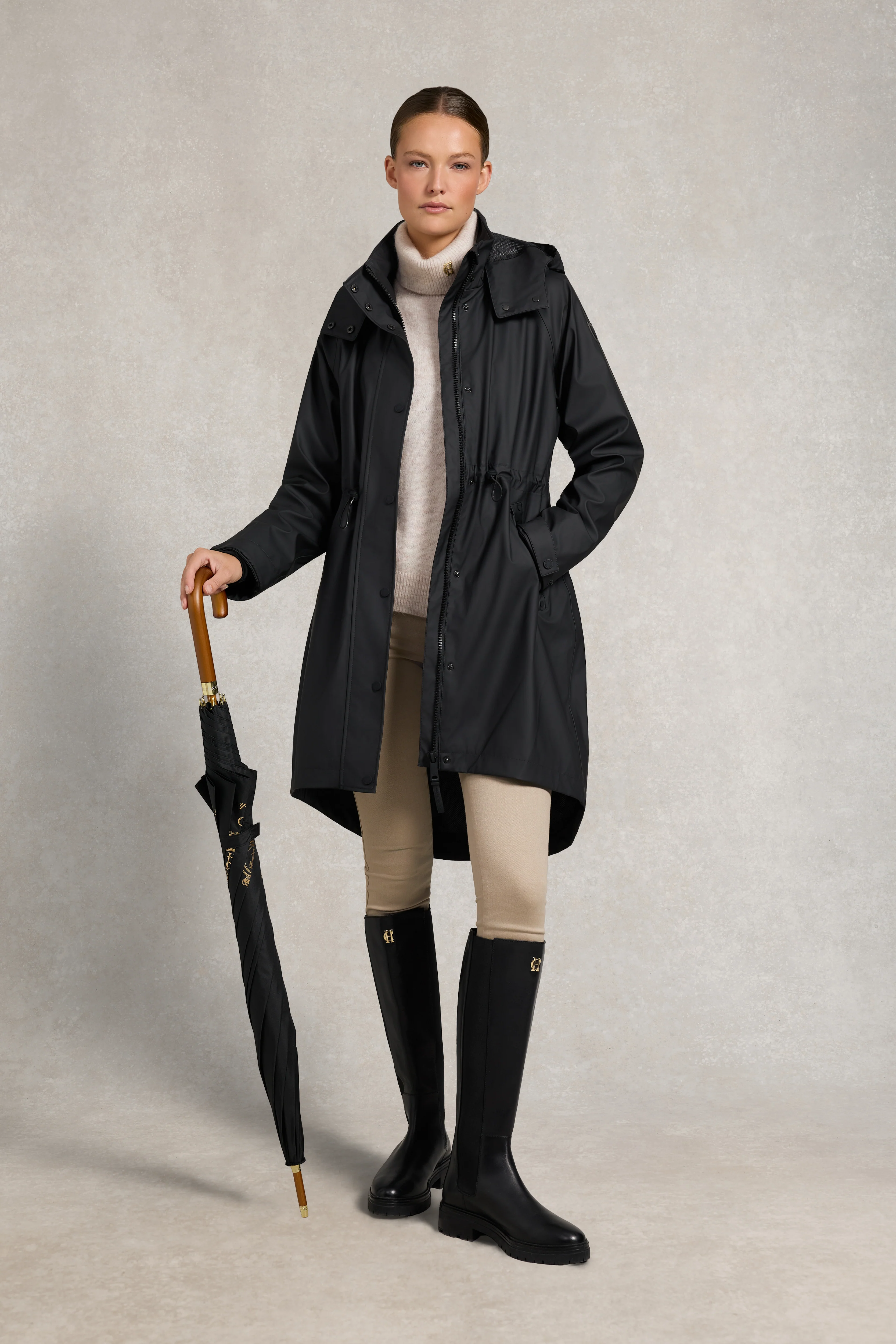 XL HC Crest Umbrella (Black) - Image 3