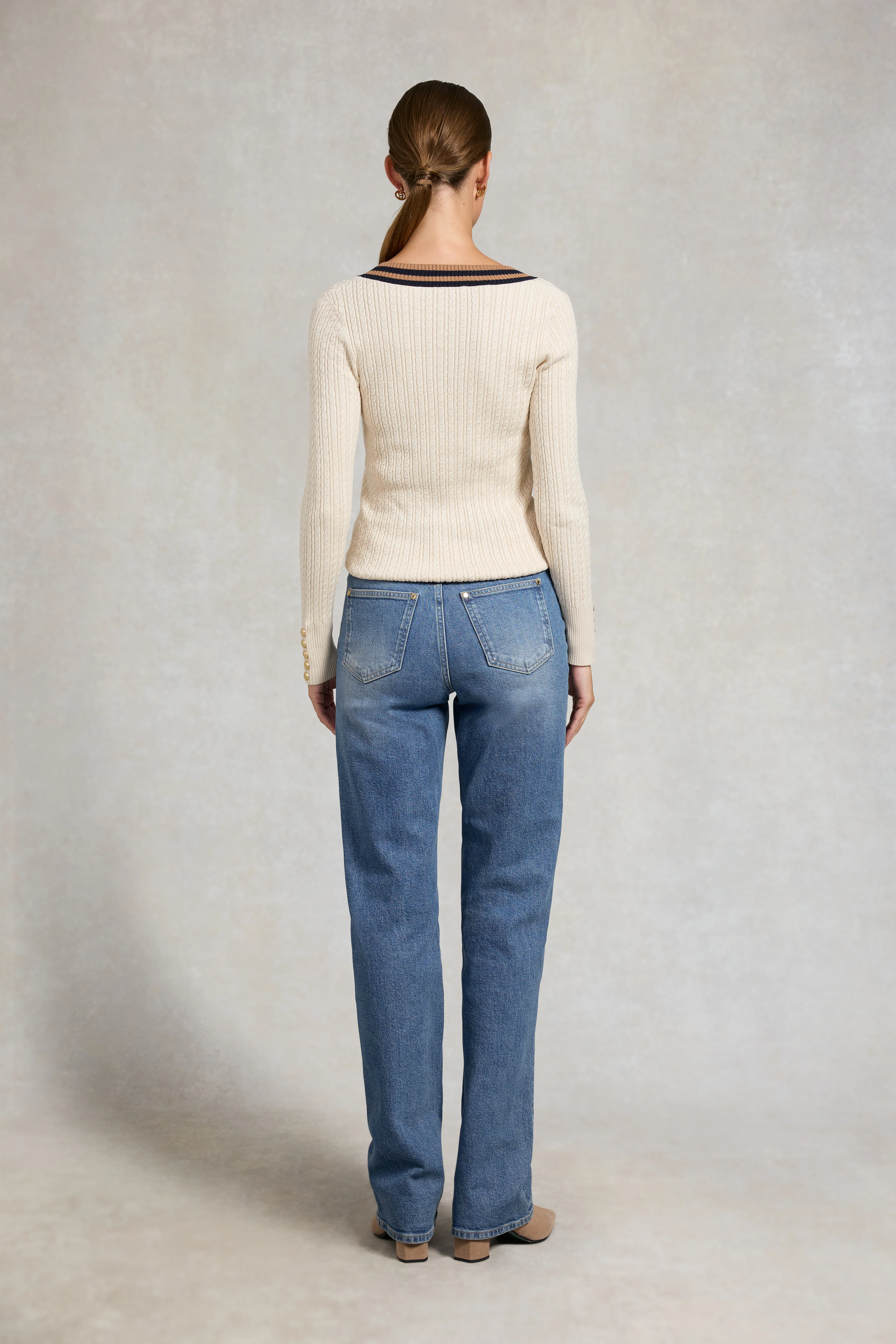 Zoe Knit (Almond) - Image 4